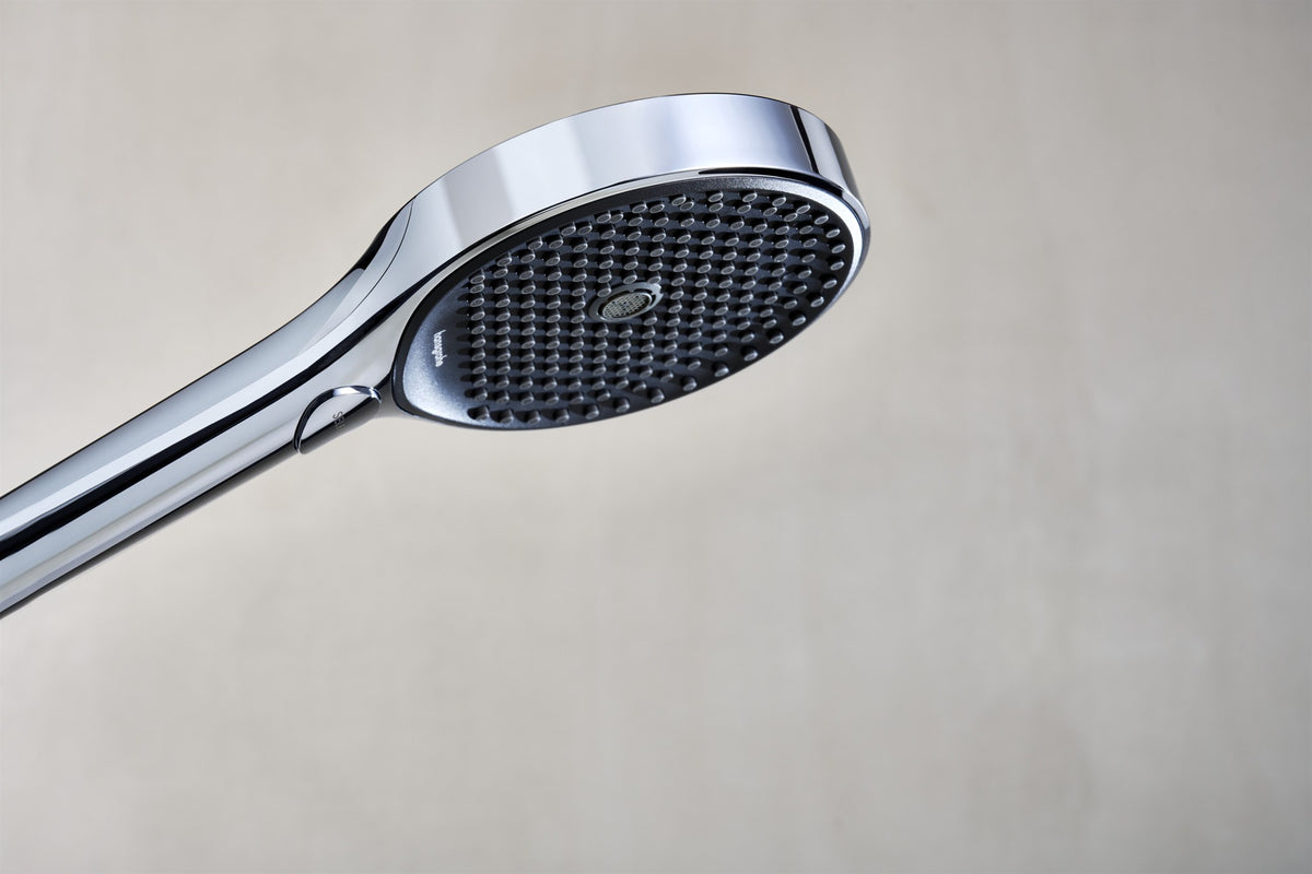 SŁUCHAWKA PRYSZNICOWA  RAINFINITY SREBRNY OD HANSGROHE 26865000