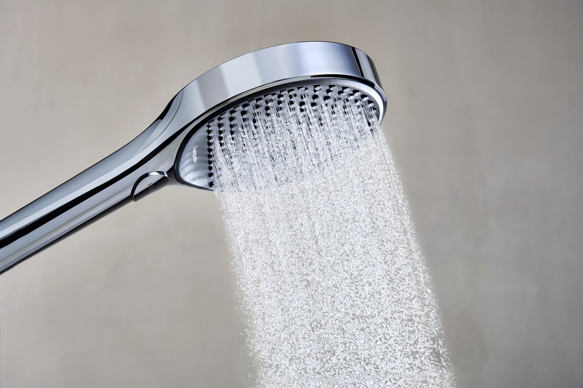 SŁUCHAWKA PRYSZNICOWA  RAINFINITY SREBRNY OD HANSGROHE 26865000