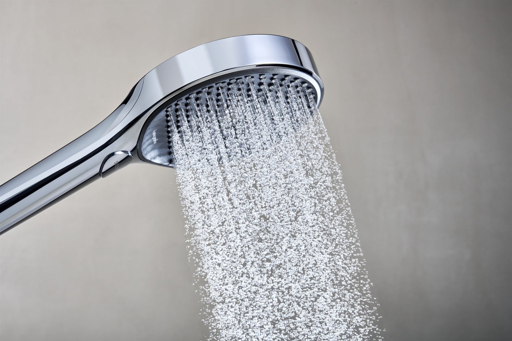 SŁUCHAWKA PRYSZNICOWA  RAINFINITY SREBRNY OD HANSGROHE 26865000