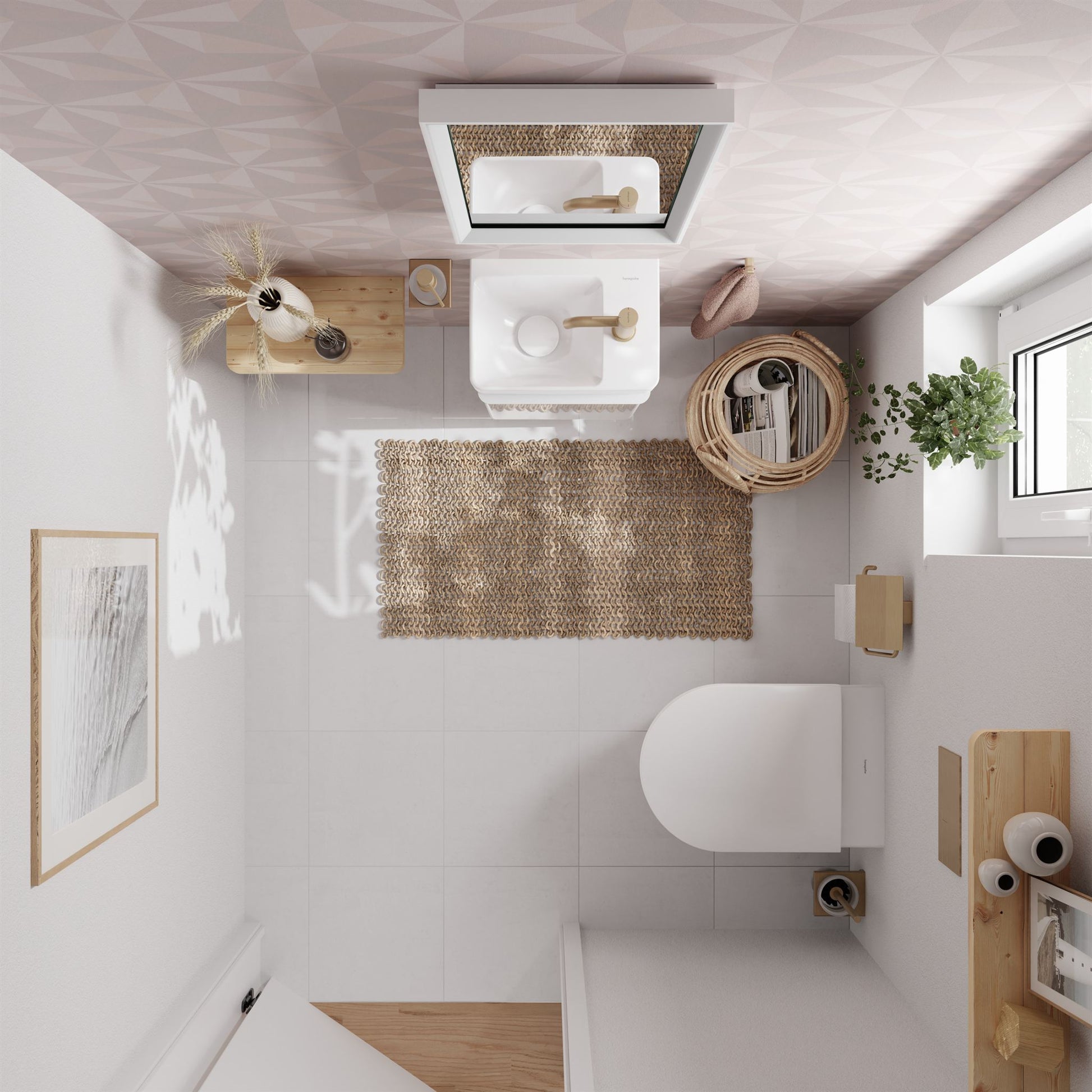 SZCZOTKA  ADDSTORIS Q OD HANSGROHE 41752140