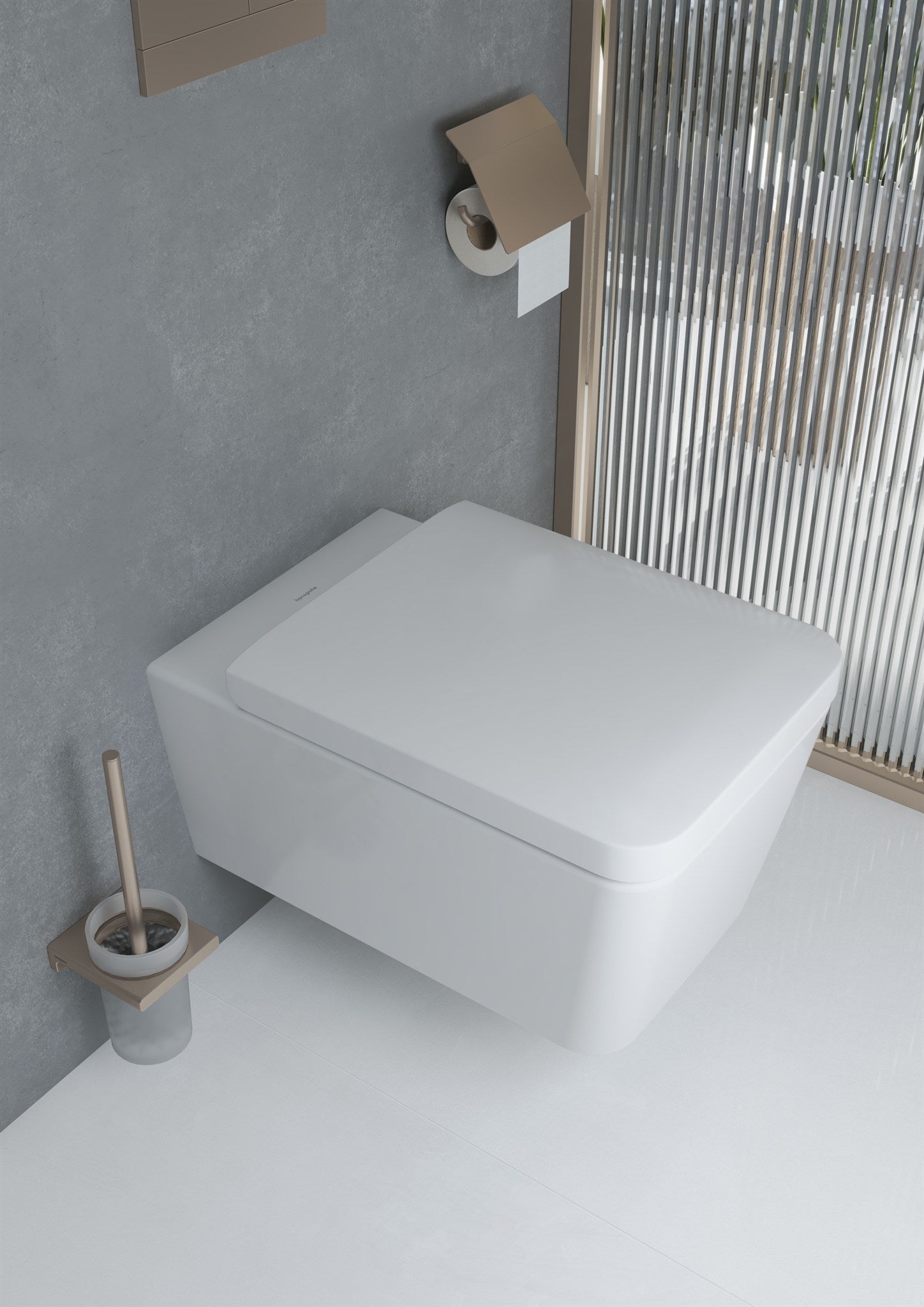 WIESZAK  ADDSTORIS Q BRĄZOWY OD HANSGROHE 41752140