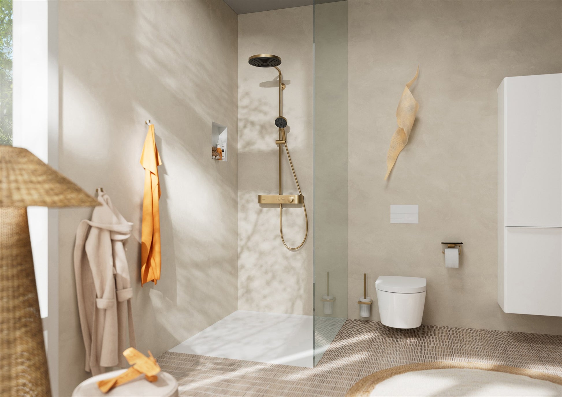 SZCZOTKA  ADDSTORIS Q OD HANSGROHE 41752140