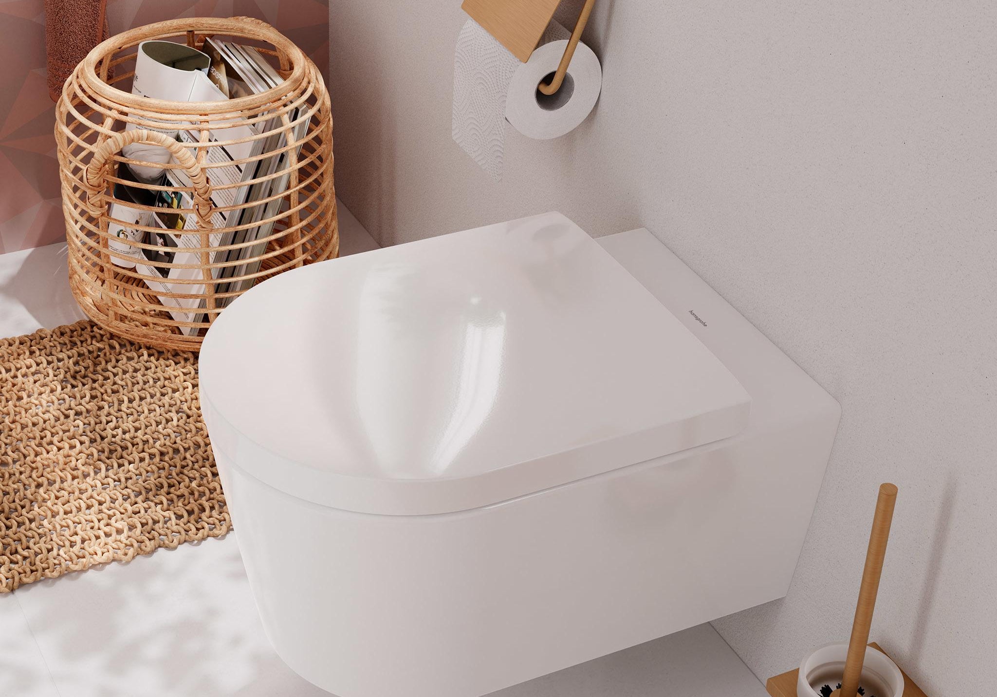 WIESZAK  ADDSTORIS Q BRĄZOWY OD HANSGROHE 41752140