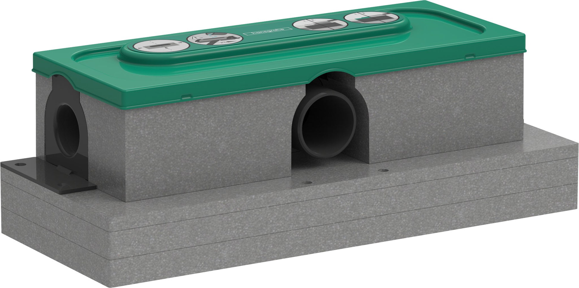 ELEMENT PODTYNKOWY  UBOX UNIVERSAL  OD HANSGROHE 01001180