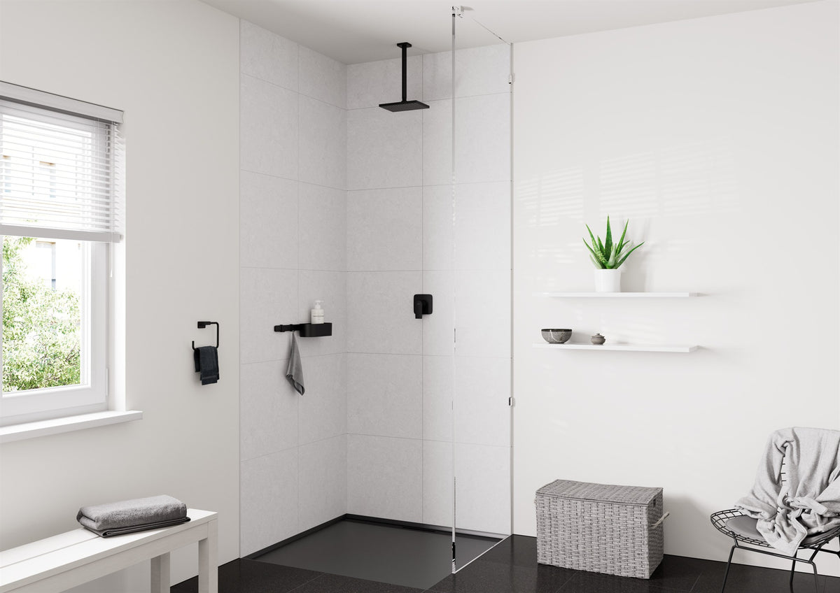 DESZCZOWNICA  VERNIS SHAPE CZARNY OD HANSGROHE 26281670