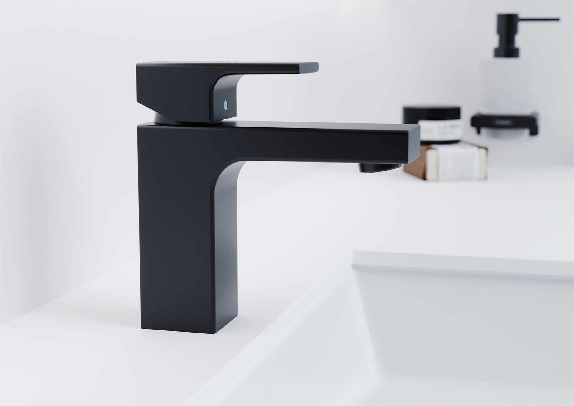 BATERIA UMYWALKOWA VERNIS SHAPE CZARNY OD HANSGROHE 71561670