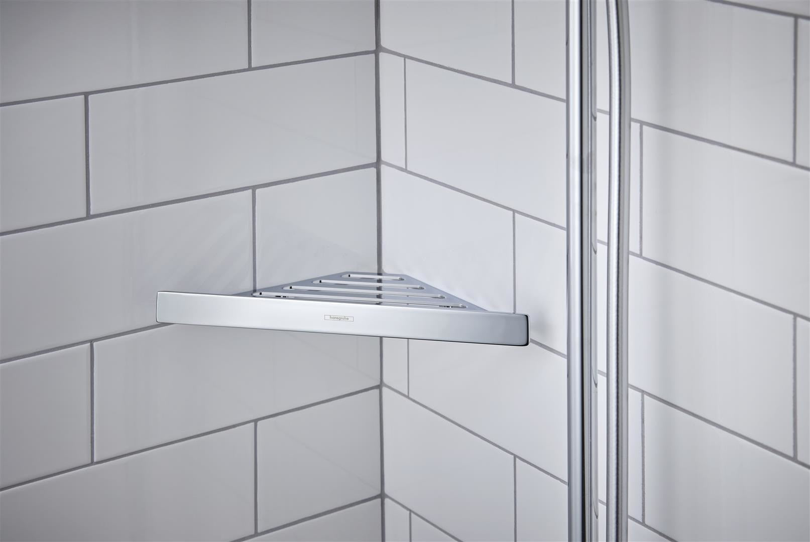 AKCESORIUM ŁAZIENKOWE  ADDSTORIS Q SREBRNY OD HANSGROHE 41741000