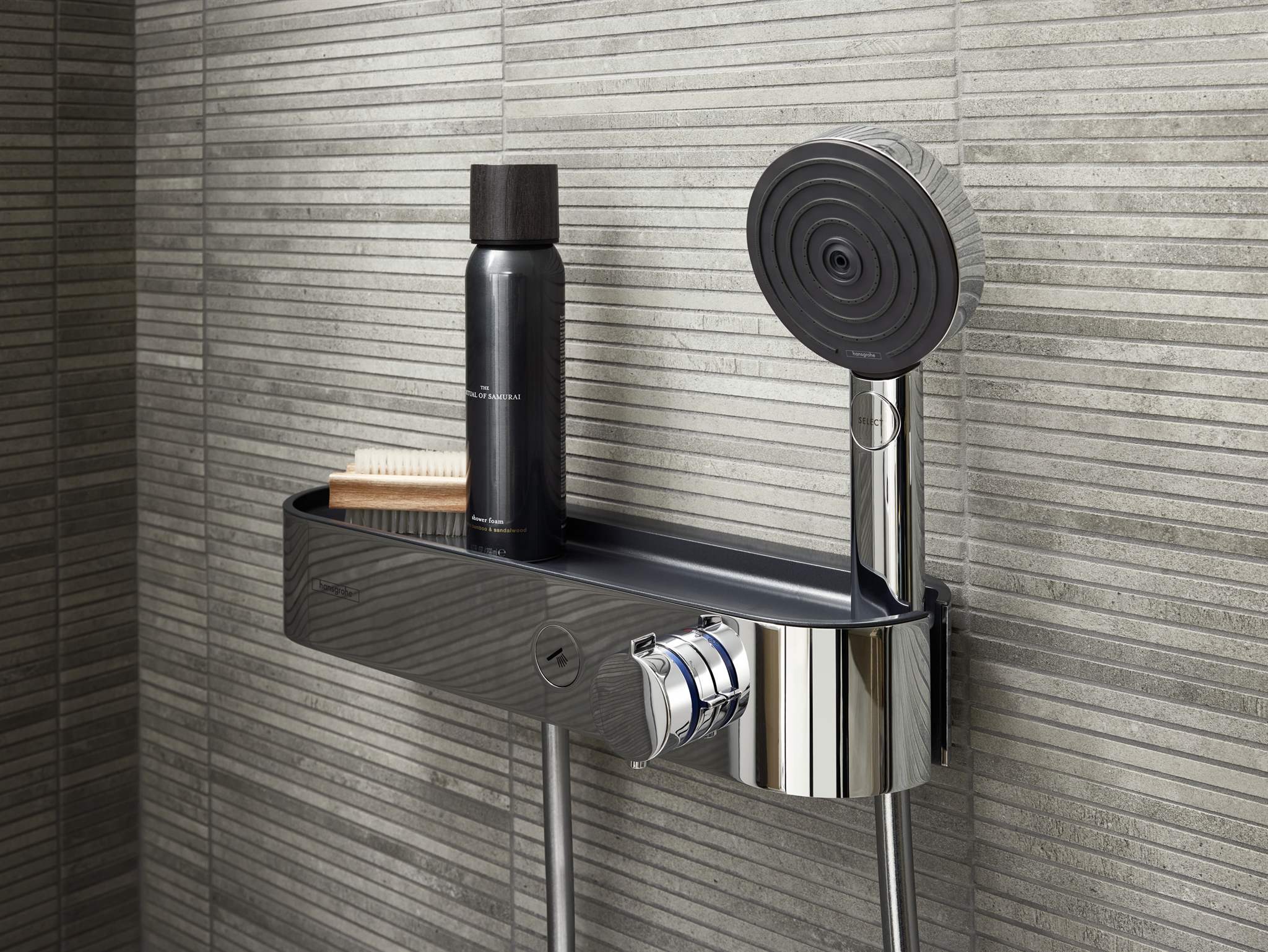 SŁUCHAWKA PRYSZNICOWA  PULSIFY SELECT S SREBRNY OD HANSGROHE 24111000