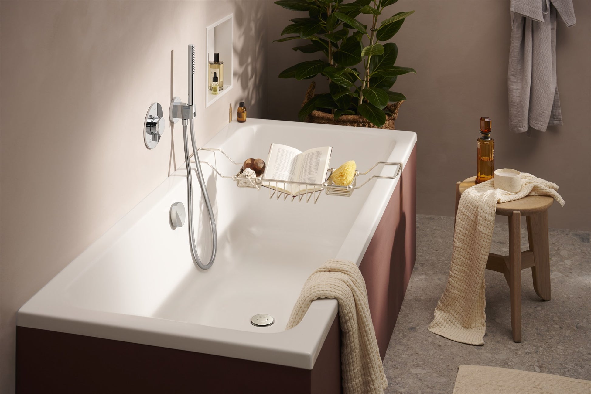 PRZYŁĄCZE KĄTOWE NATYNKOWA FIXFIT S SREBRNY OD HANSGROHE 26888000
