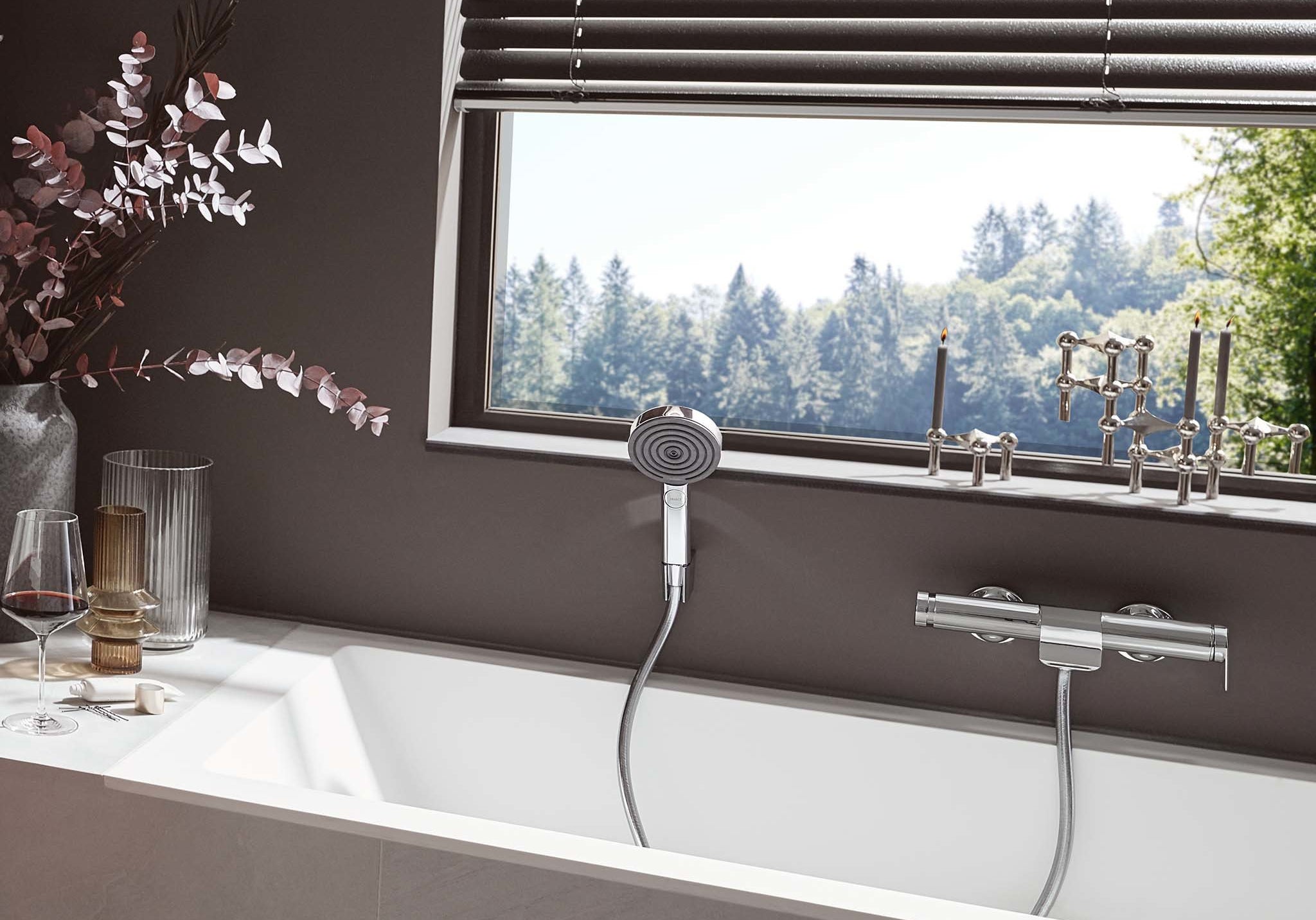 BATERIA WANNOWA  VIVENIS SREBRNY OD HANSGROHE 75420000
