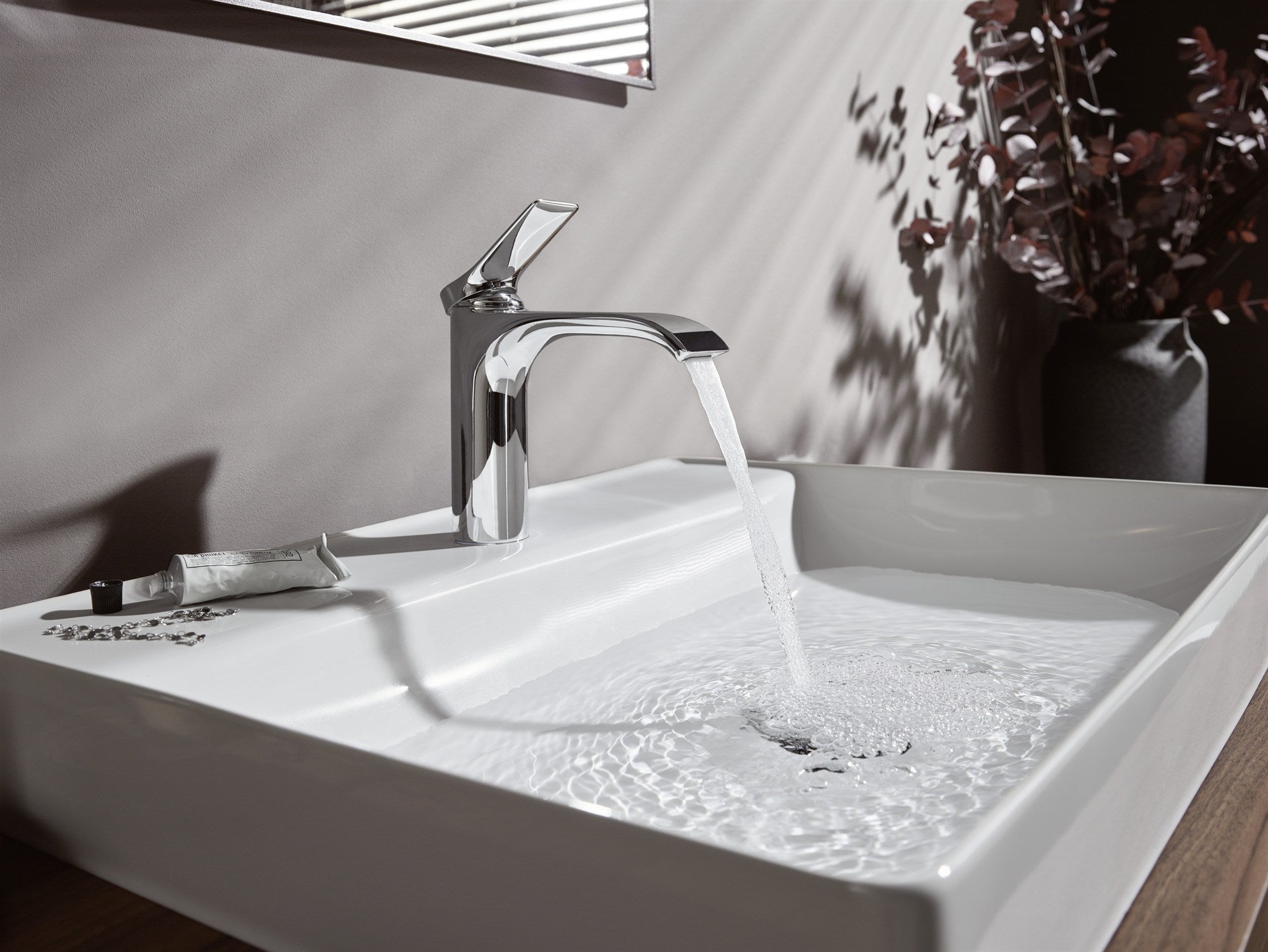 BATERIA UMYWALKOWA VIVENIS SREBRNY OD HANSGROHE 75022000