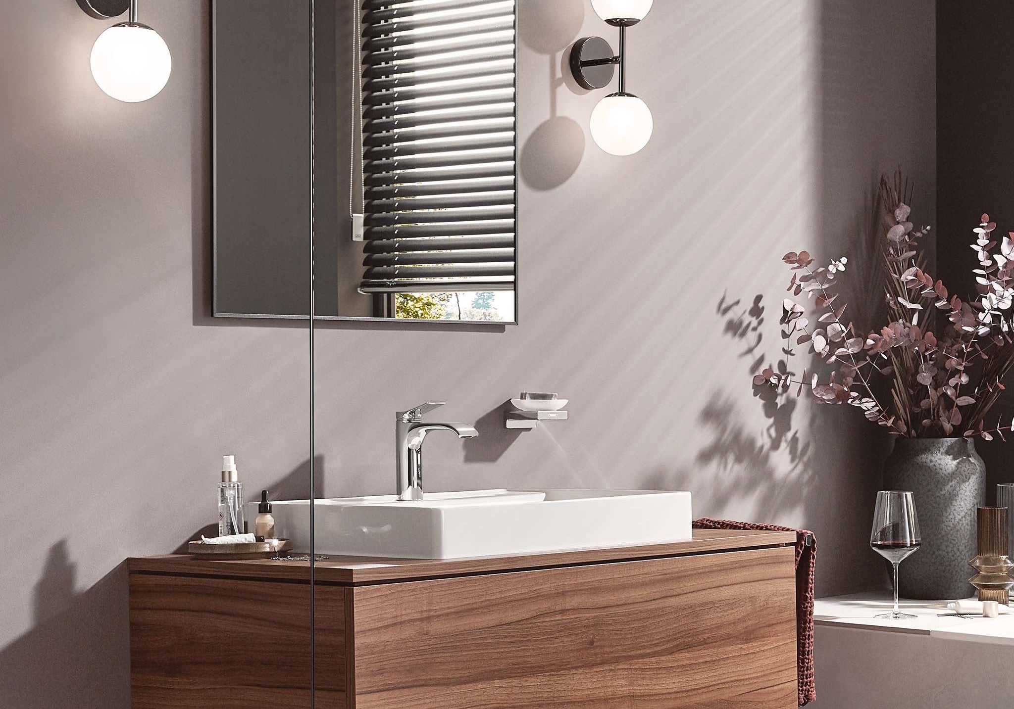 BATERIA UMYWALKOWA  VIVENIS SREBRNY OD HANSGROHE 75022000