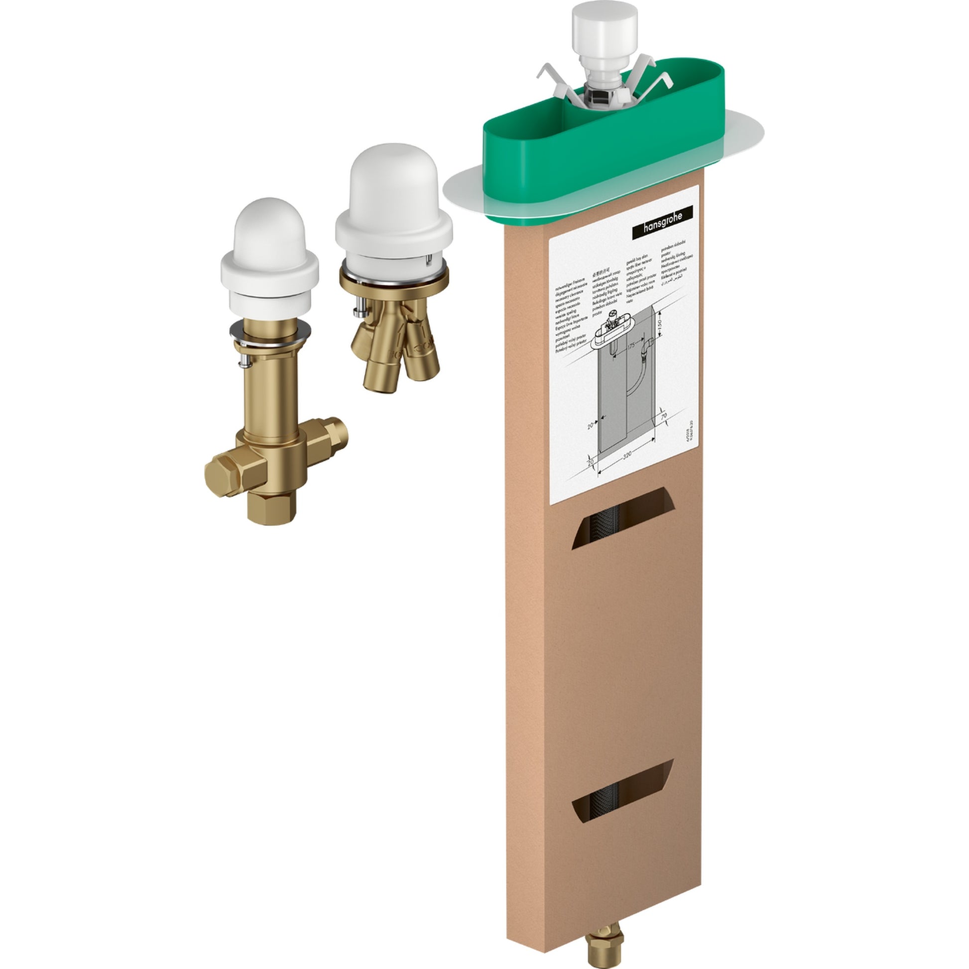 ELEMENT PODTYNKOWY  HANSGROHE OTHERS  OD HANSGROHE 13481180