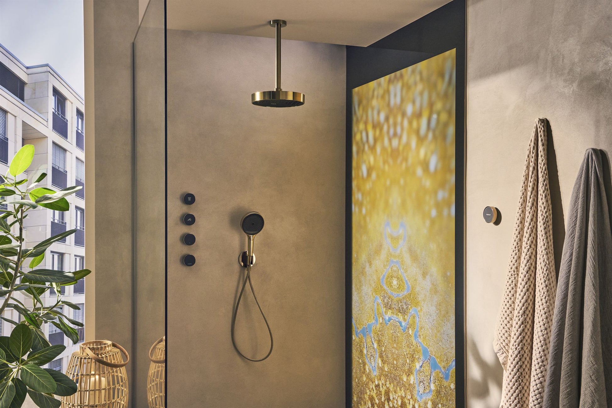 PRZYŁĄCZE KĄTOWE NATYNKOWA FIXFIT S BRĄZOWY OD HANSGROHE 26888140