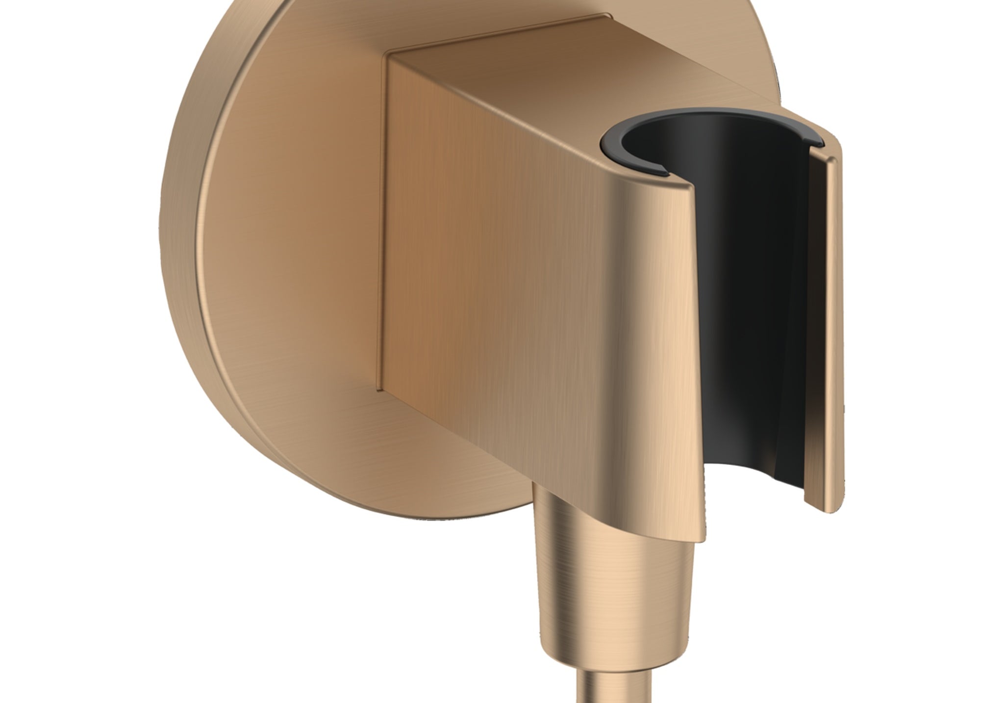 PRZYŁĄCZE WĘŻA Z UCHWYTEM FIXFIT S BRĄZOWY OD HANSGROHE 26888140