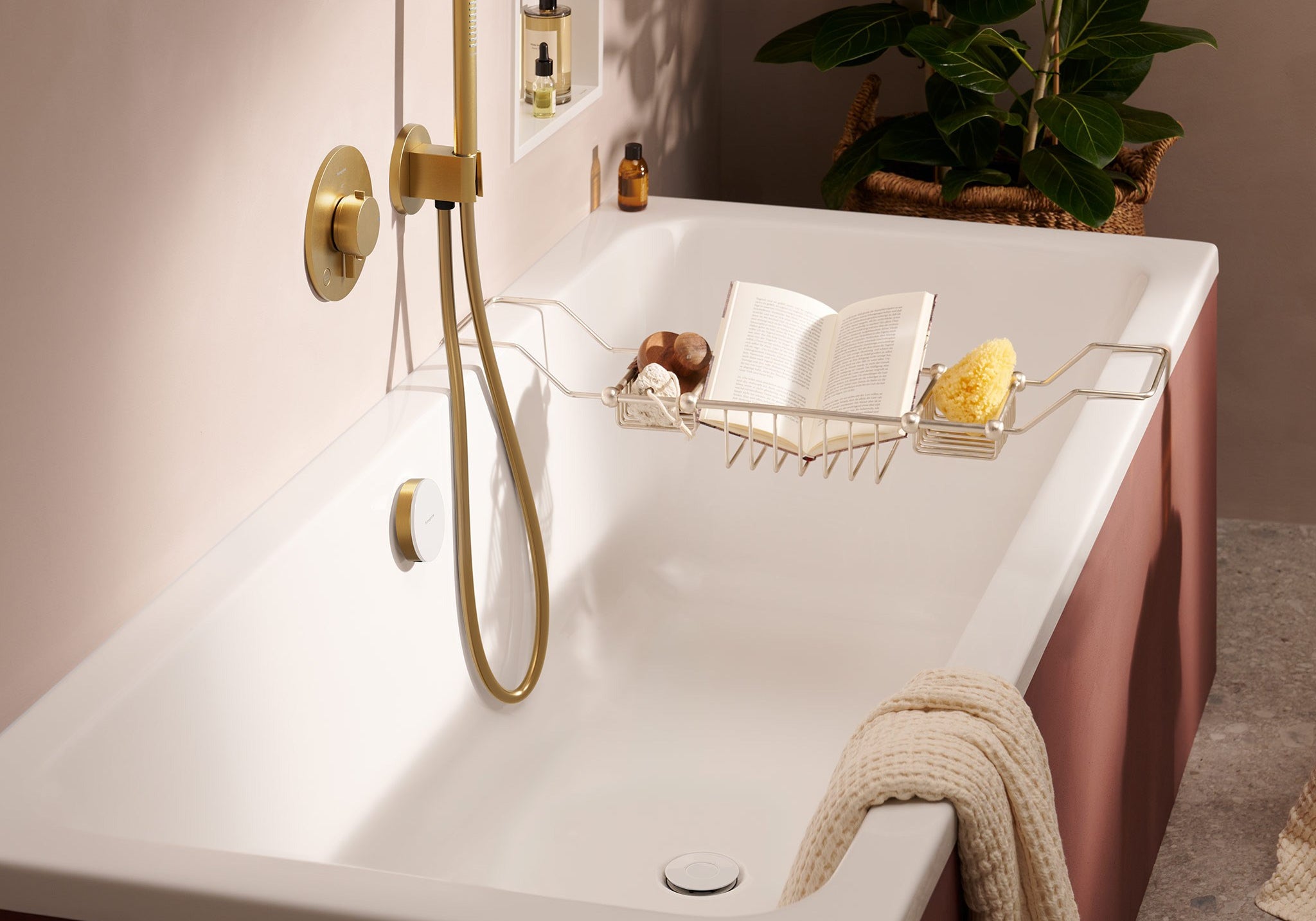 PRZYŁĄCZE KĄTOWE NATYNKOWA FIXFIT S BRĄZOWY OD HANSGROHE 26888140