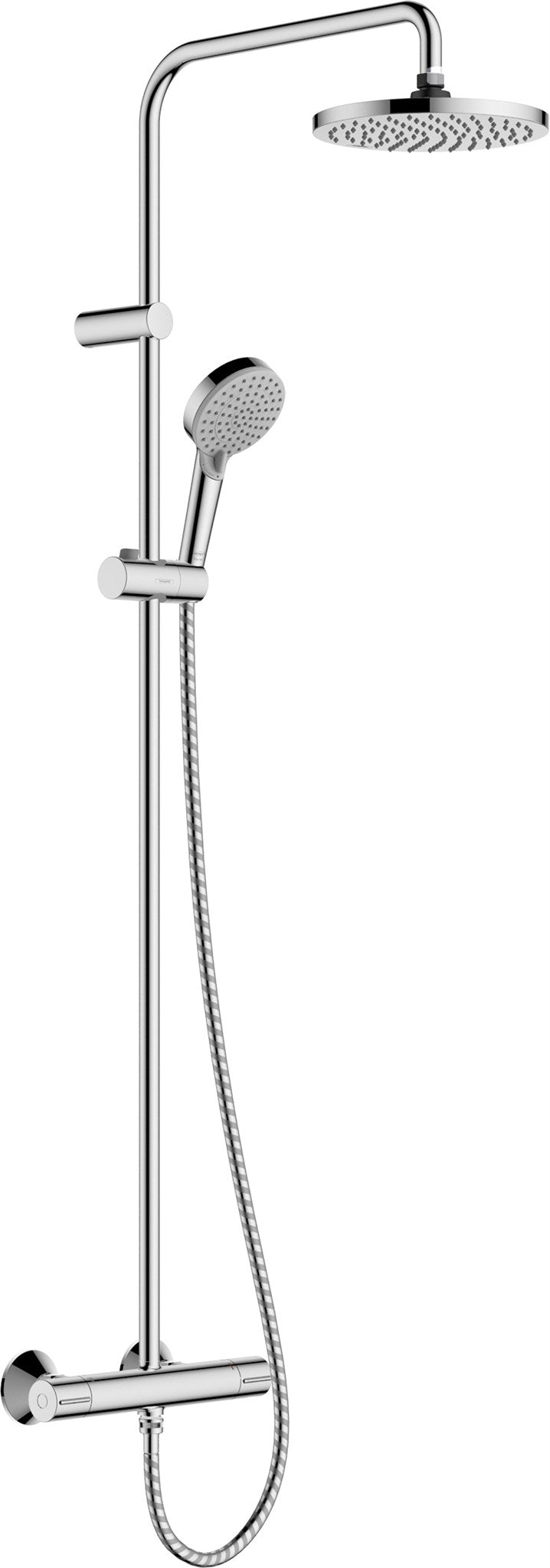 BATERIA WANNOWO-PRYSZNICOWA  VERNIS BLEND SREBRNY OD HANSGROHE 26089000