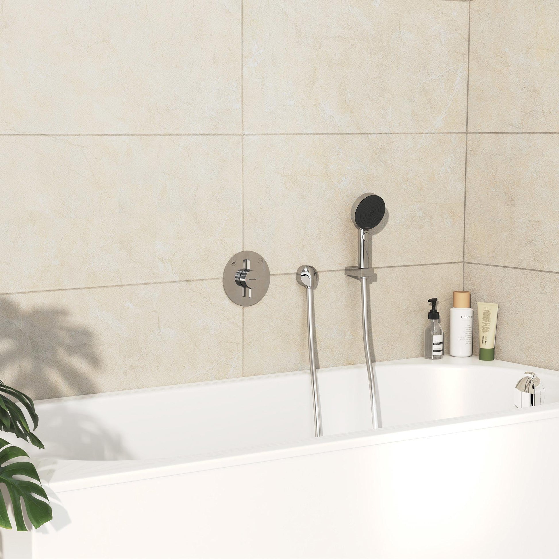 BATERIA WANNOWA DUOTURN S SREBRNY OD HANSGROHE 75418000