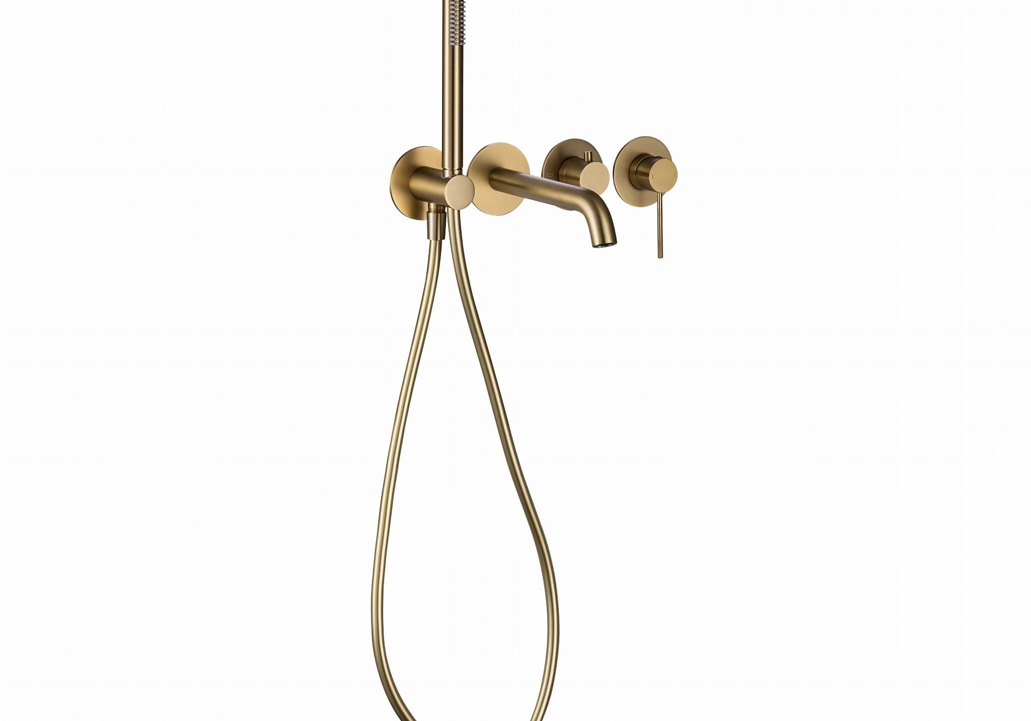 ZESTAW WANNOWY PODTYNKOWY NORTHERN GOLD BRUSHED OD MOBI NZW4238BG