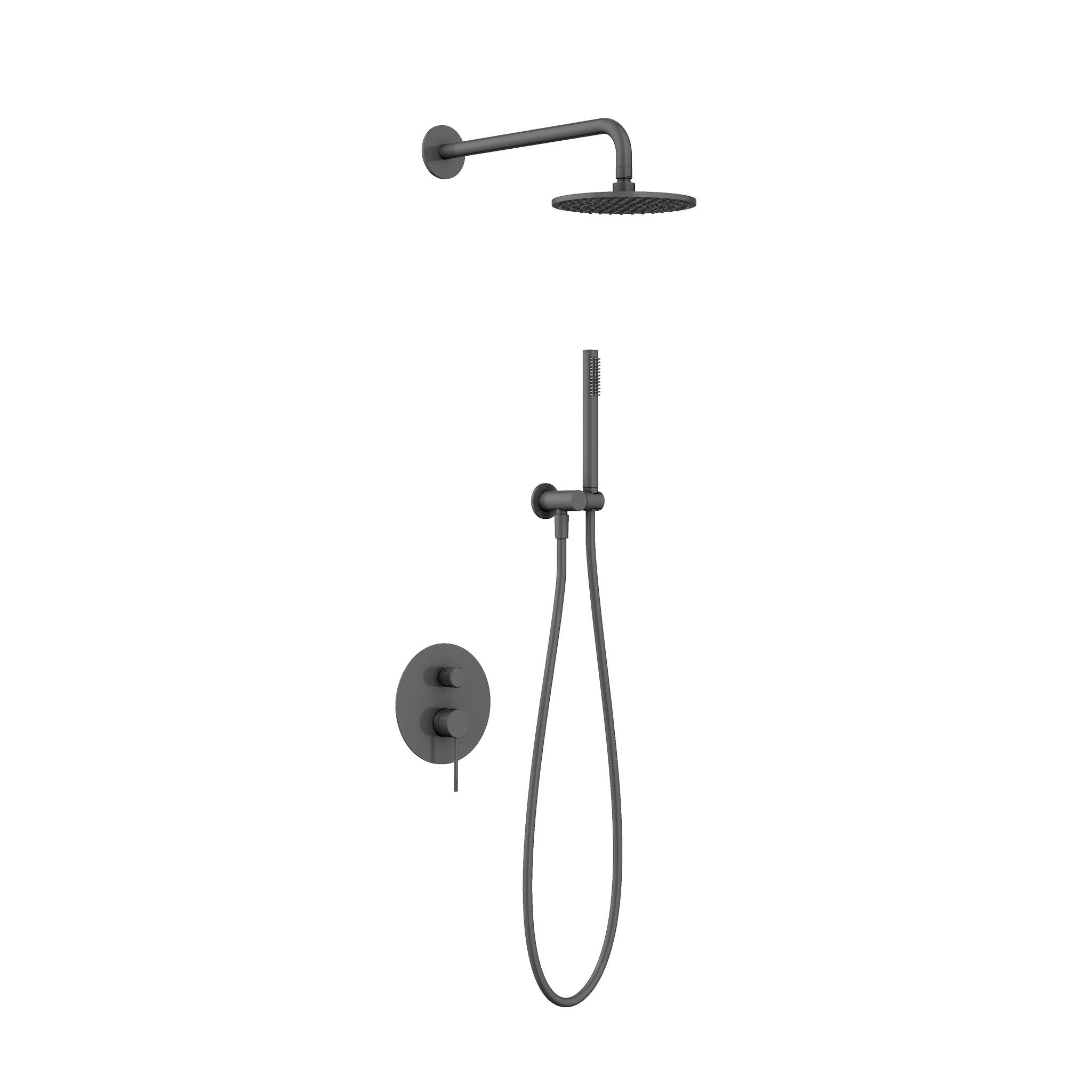 ZESTAW NATRYSKOWY PODTYNKOWY NORTHERN GUNMETAL BRUSHED OD MOBI NZP4250GMB