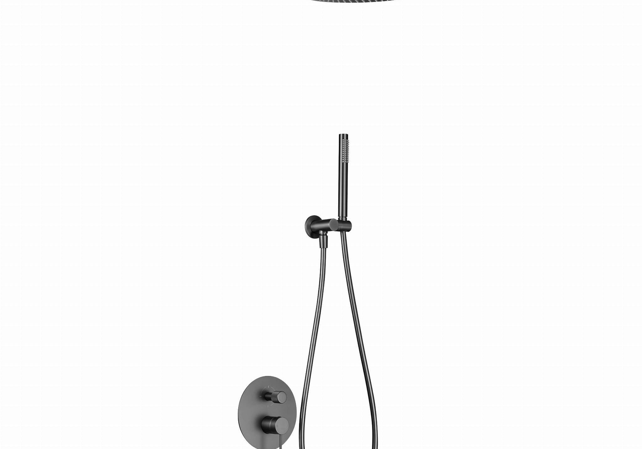 ZESTAW NATRYSKOWY PODTYNKOWY NORTHERN GUNMETAL BRUSHED OD MOBI NZP4250GMB
