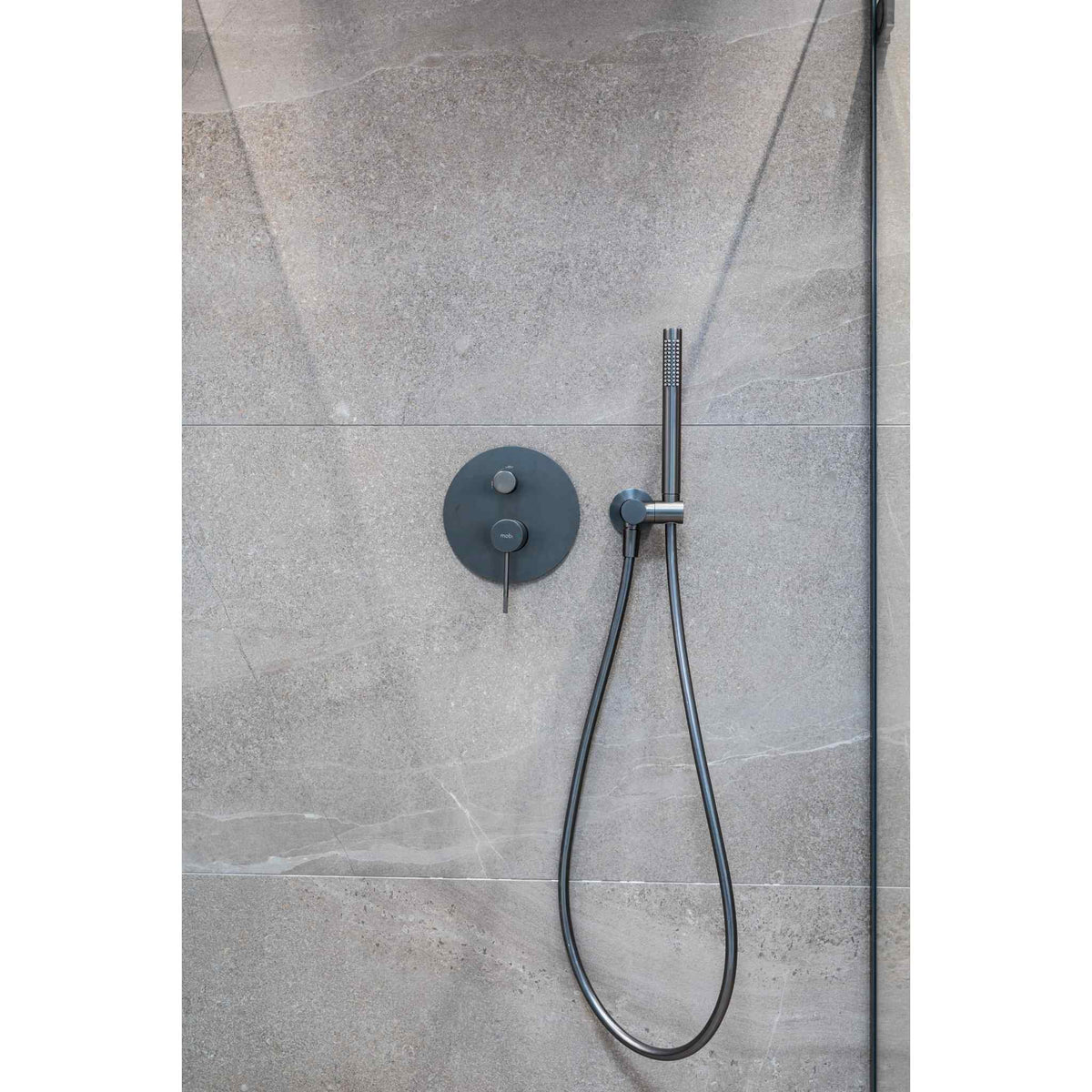 ZESTAW NATRYSKOWY PODTYNKOWY NORTHERN GUNMETAL BRUSHED OD MOBI NZP4250GMB