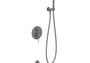 ZESTAW WANNOWY PODTYNKOWY NORTHERN GUNMETAL BRUSHED OD MOBI NZW4232GMB