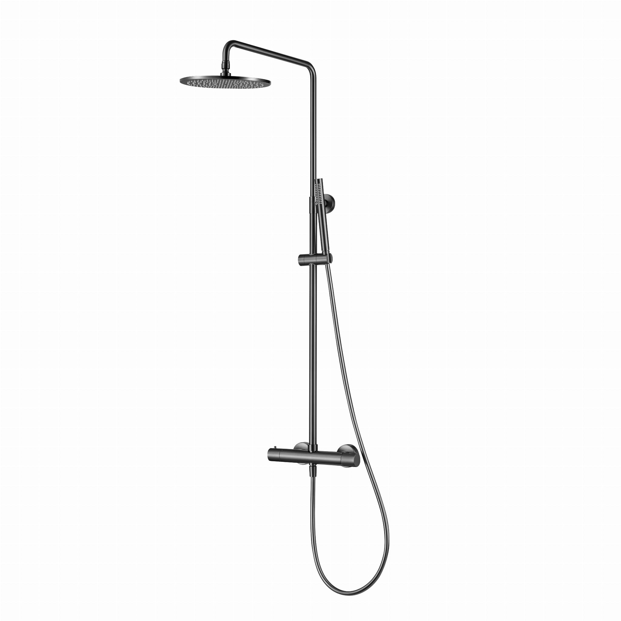 KOLUMNA NATRYSKOWA TERMOSTATYCZNA NORTHERN GUNMETAL BRUSHED OD MOBI NZPT4265GMB