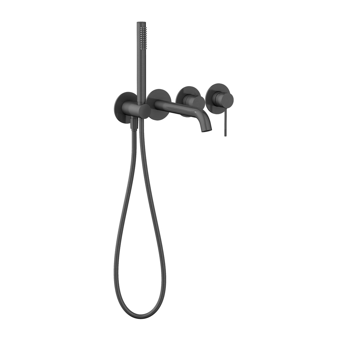 ZESTAW WANNOWY PODTYNKOWY NORTHERN GUNMETAL BRUSHED OD MOBI NZW4238GMB
