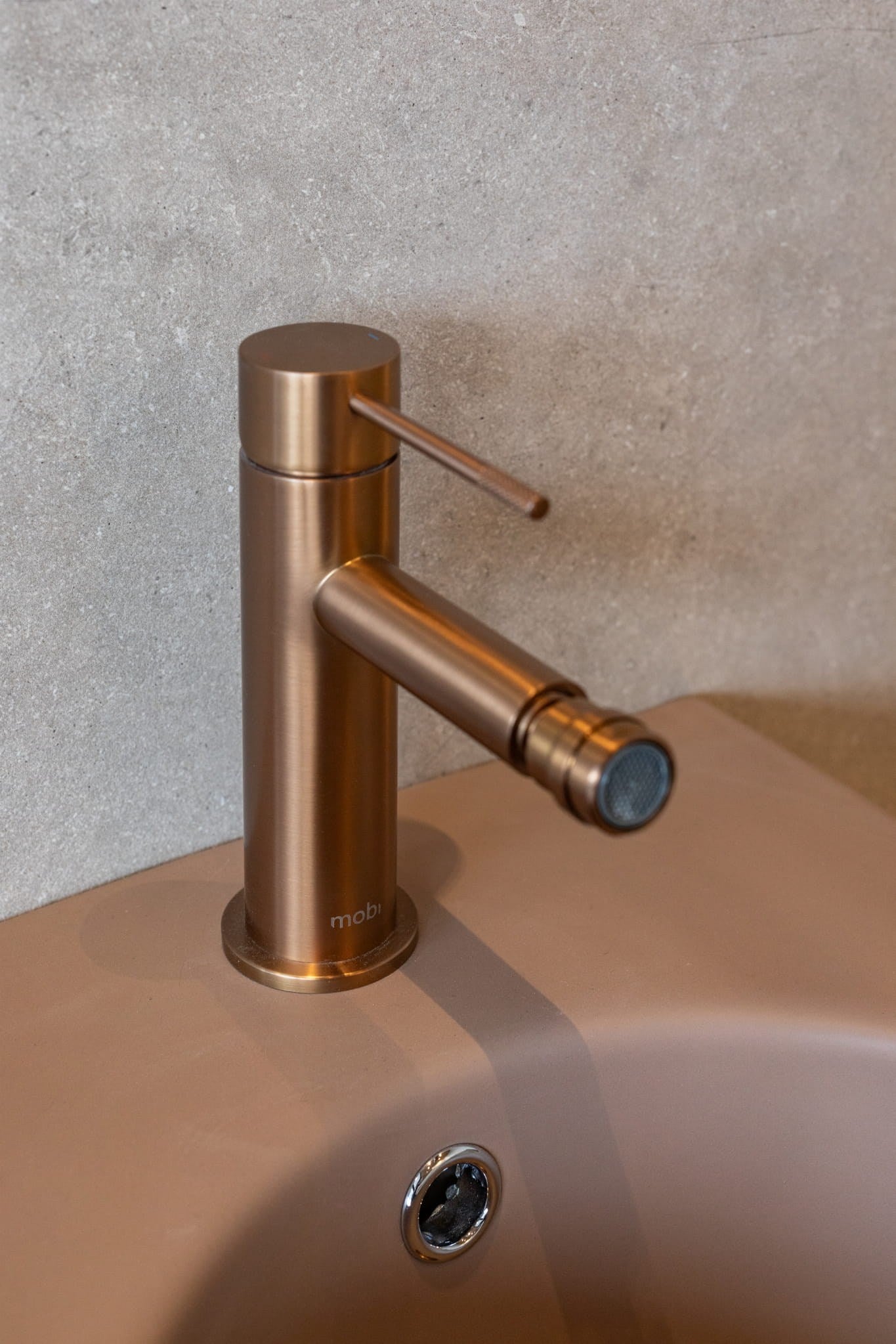 BATERIA BIDETOWA NORTHERN COPPER BRUSHED OD MOBI NB4216CB