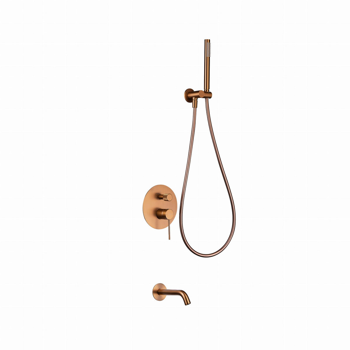 ZESTAW WANNOWY PODTYNKOWY NORTHERN COPPER BRUSHED OD MOBI NZW4232CB