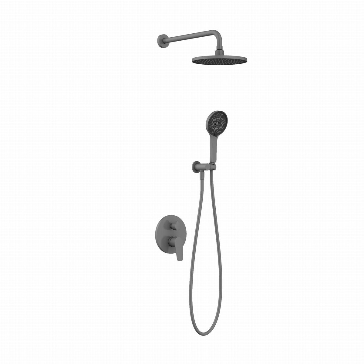 ZESTAW NATRYSKOWY PODTYNKOWY NATURE GUNMETAL BRUSHED OD MOBI NTZP3050GMB