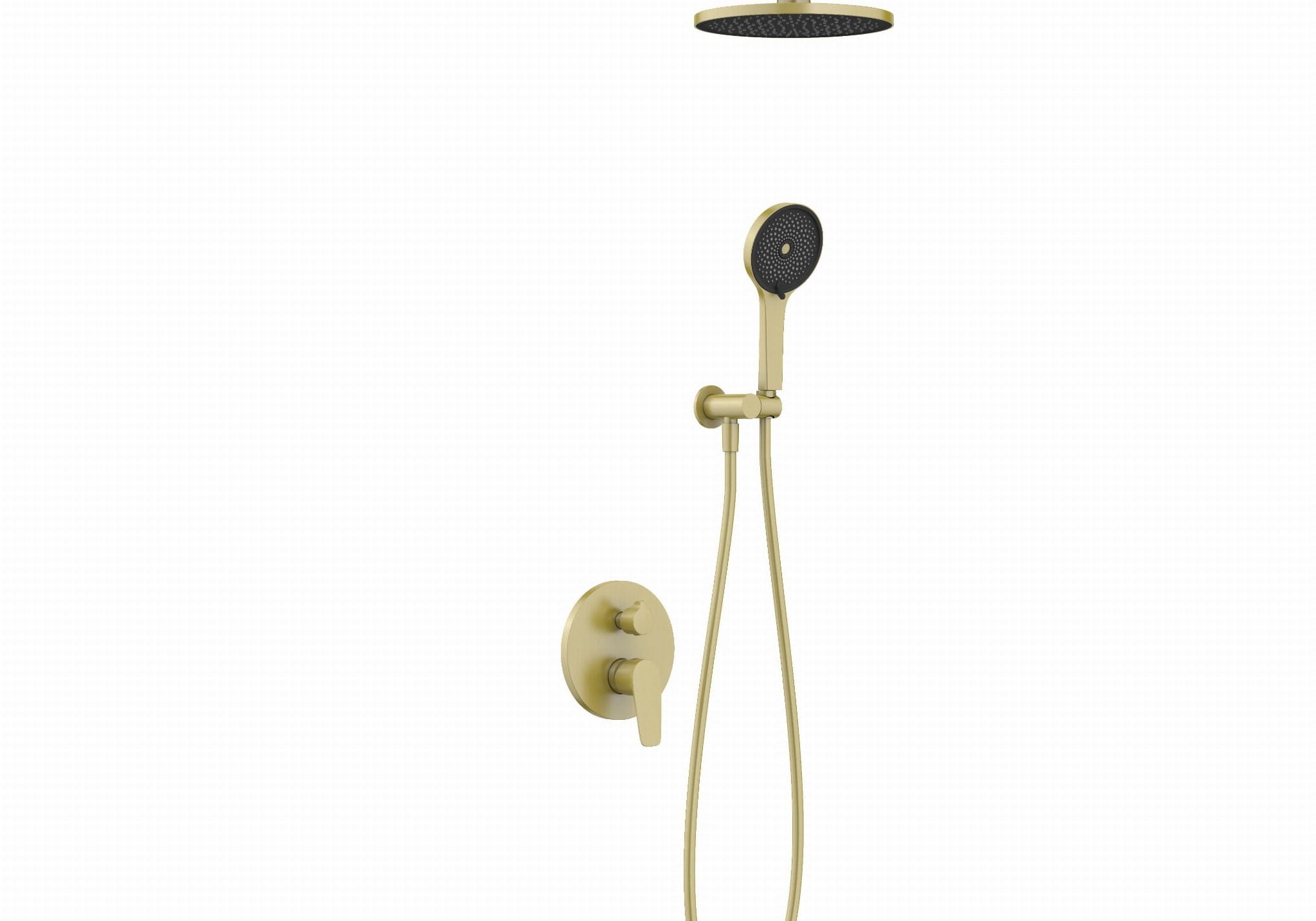 BATERIA ZESTAW PODTYNKOWY NATURE GOLD BRUSHED OD MOBI NTZP3050BG