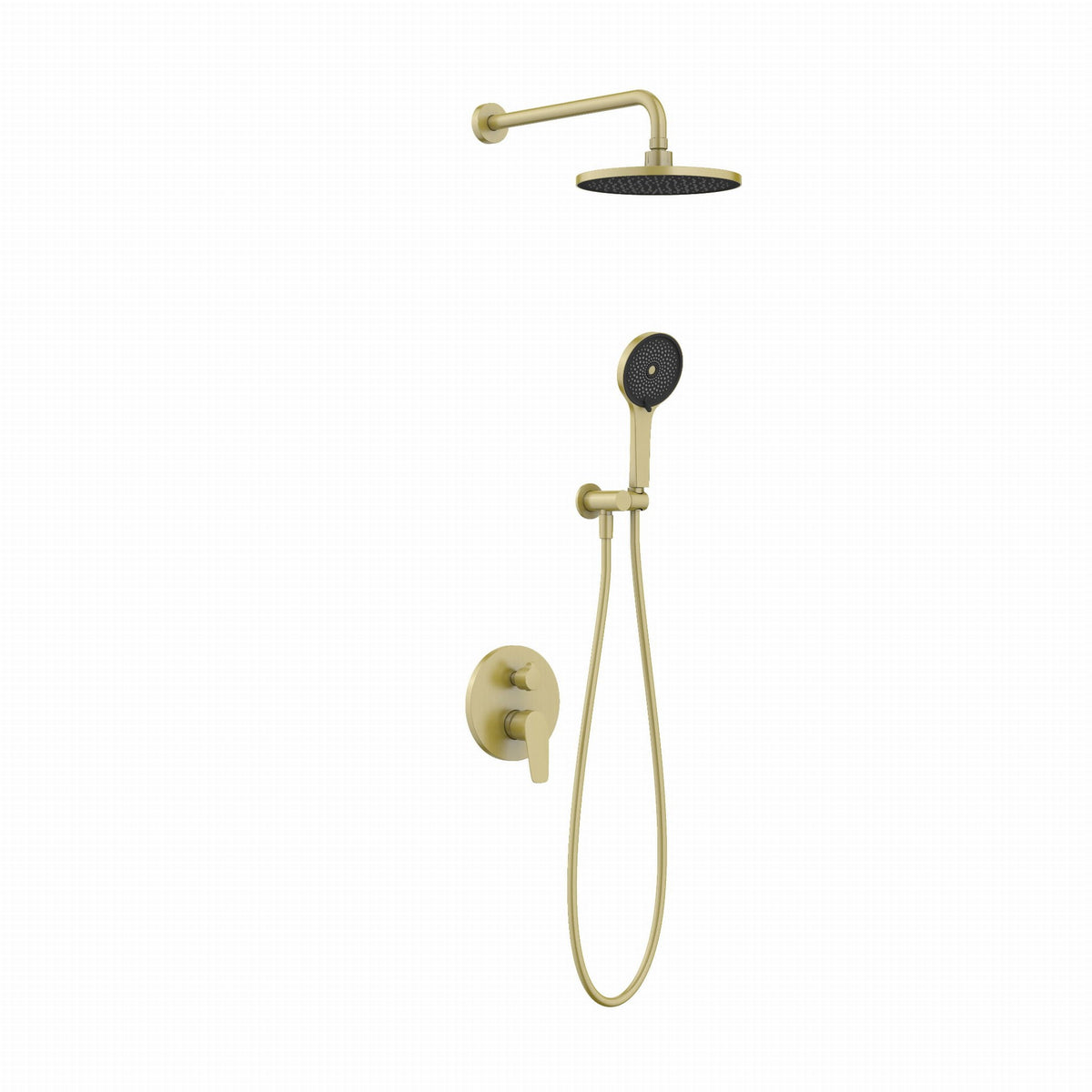 BATERIA ZESTAW PODTYNKOWY NATURE GOLD BRUSHED OD MOBI NTZP3050BG