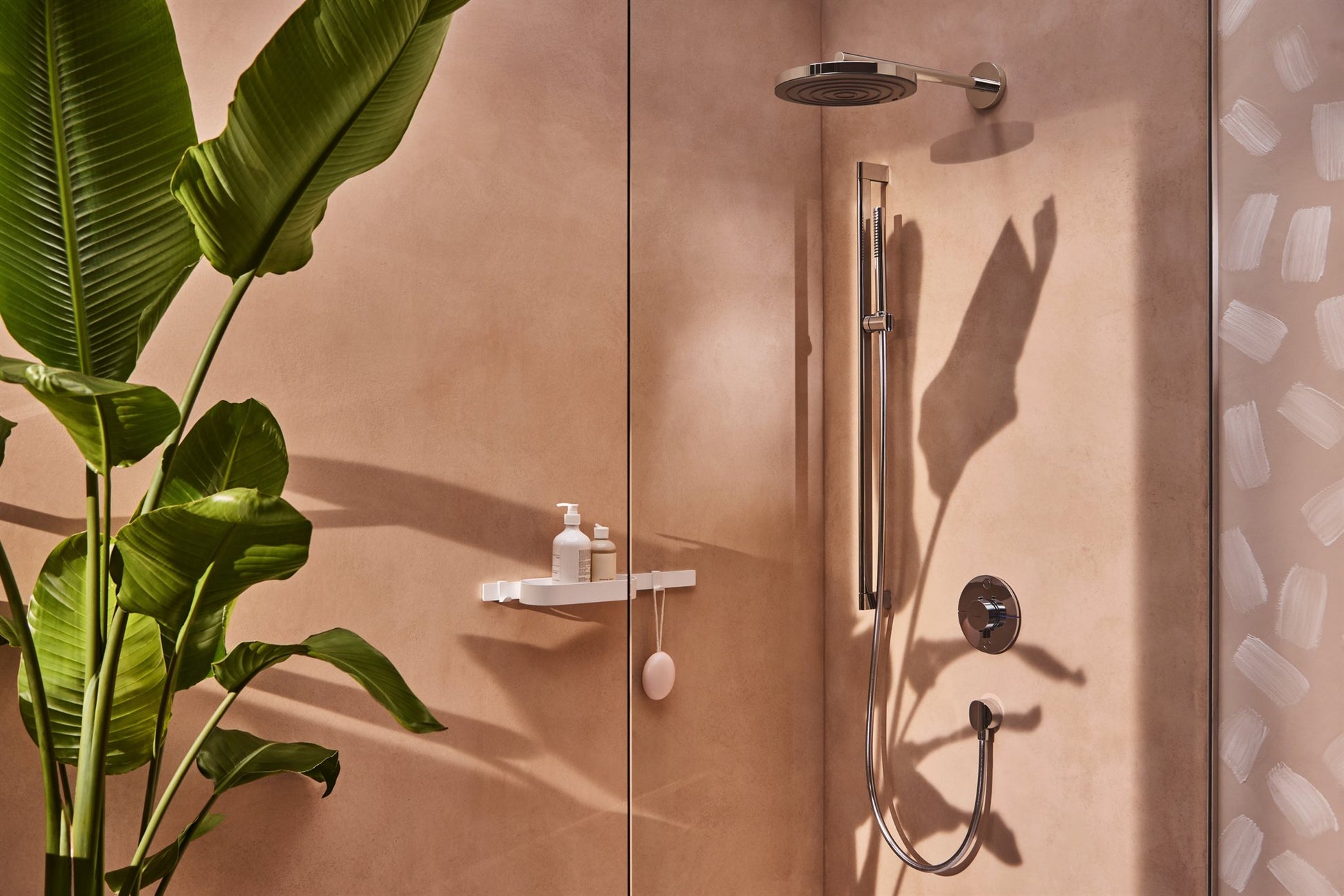 SŁUCHAWKA PRYSZNICOWA  PULSIFY S SREBRNY OD HANSGROHE 24125000