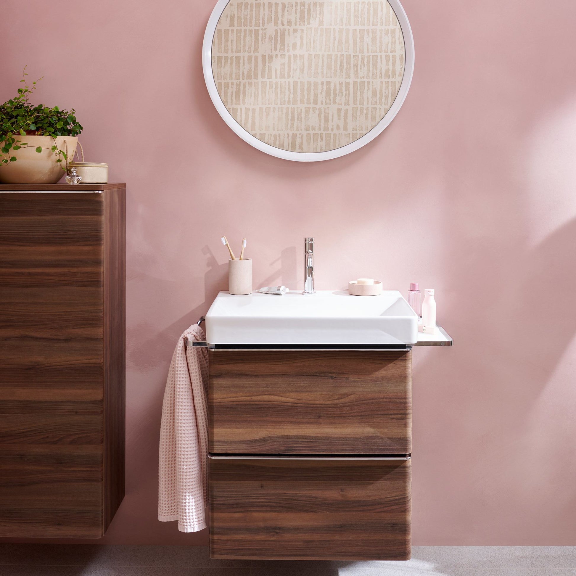 BATERIA UMYWALKOWA TECTURIS S SREBRNY OD HANSGROHE 73311000