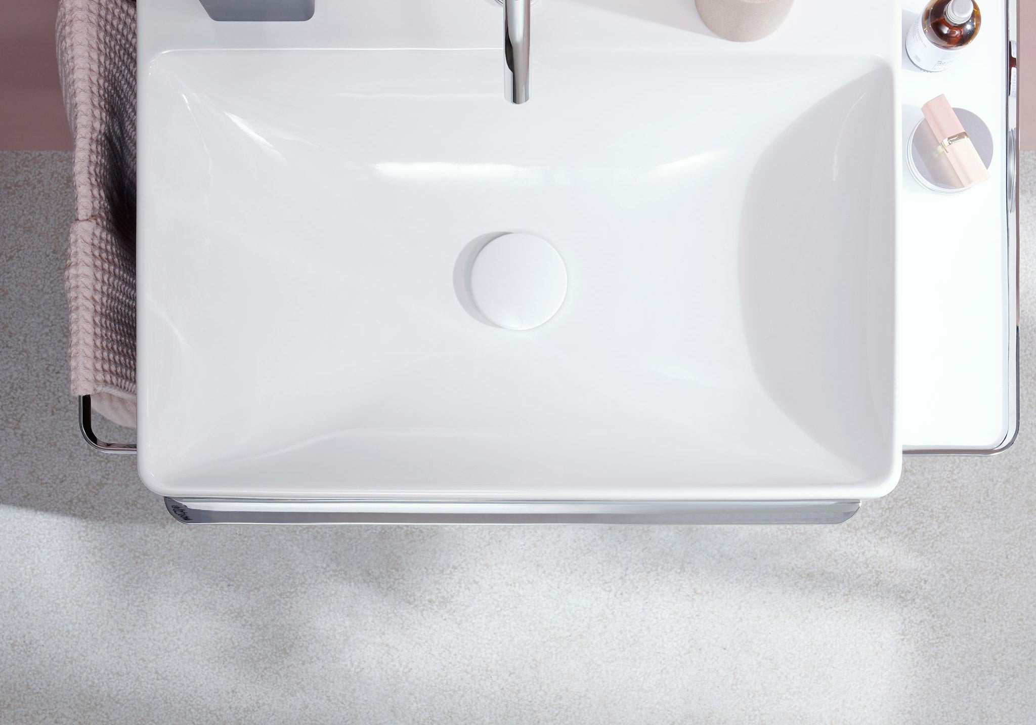 BATERIA UMYWALKOWA  TECTURIS S SREBRNY OD HANSGROHE 73311000