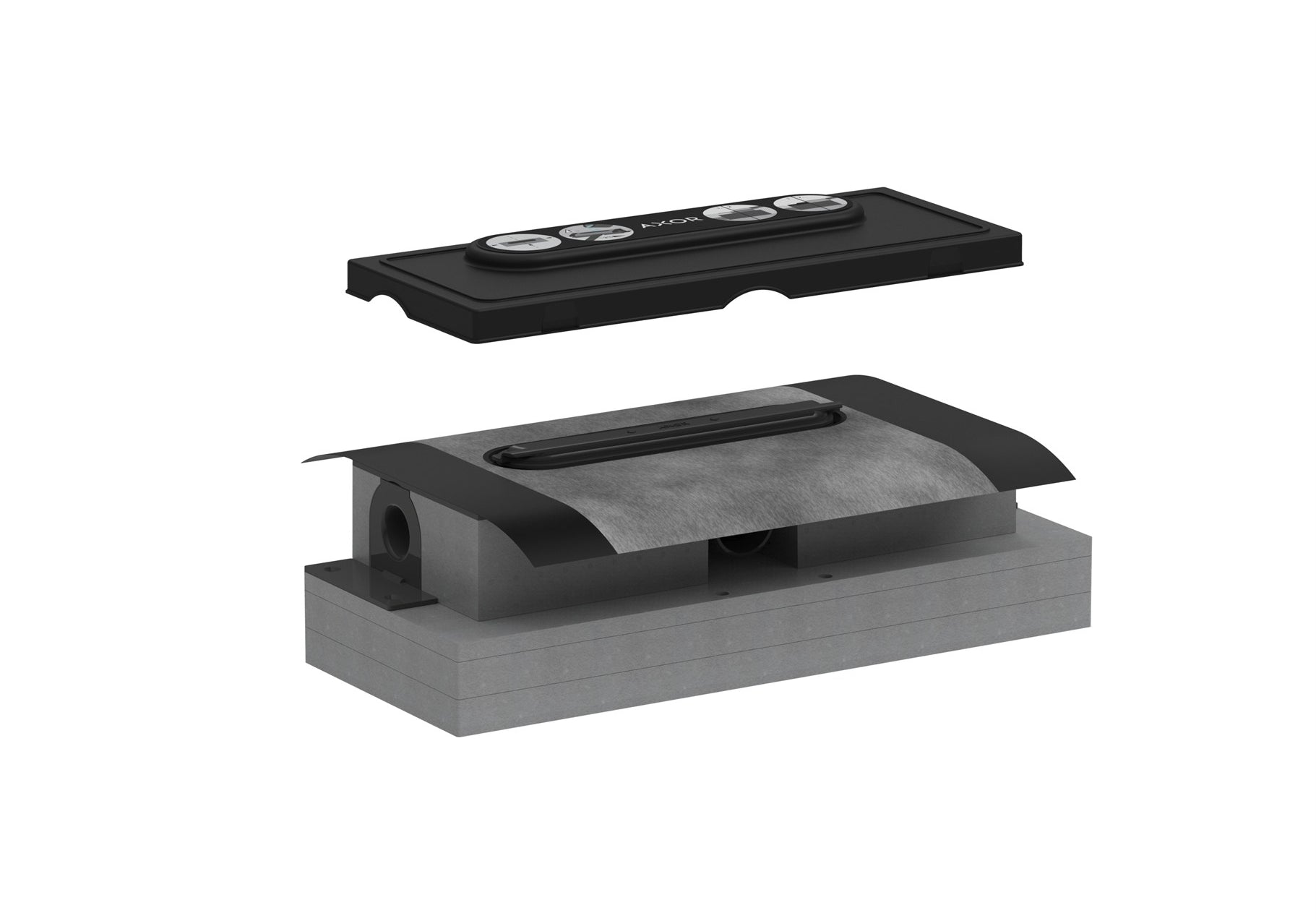 ELEMENT PODTYNKOWY  AXOR UBOX UNIVERSAL OD AXOR 01006180