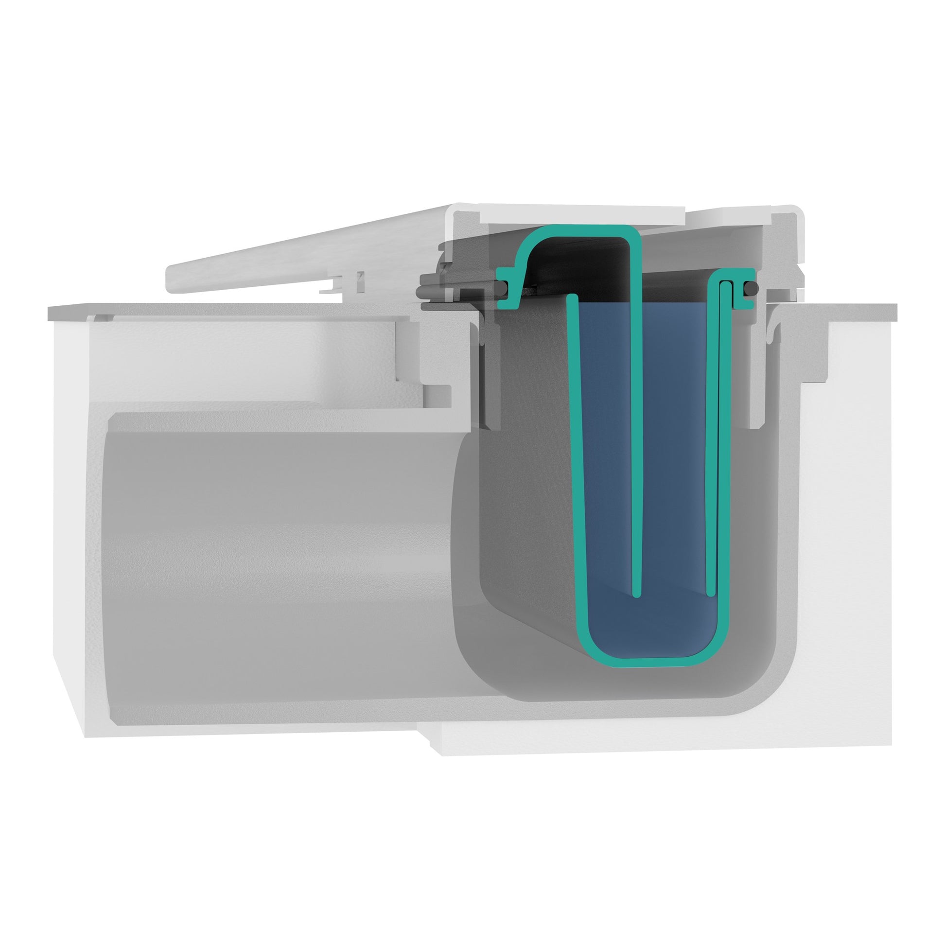 ELEMENT PODTYNKOWY  UBOX UNIVERSAL  OD HANSGROHE 01000180