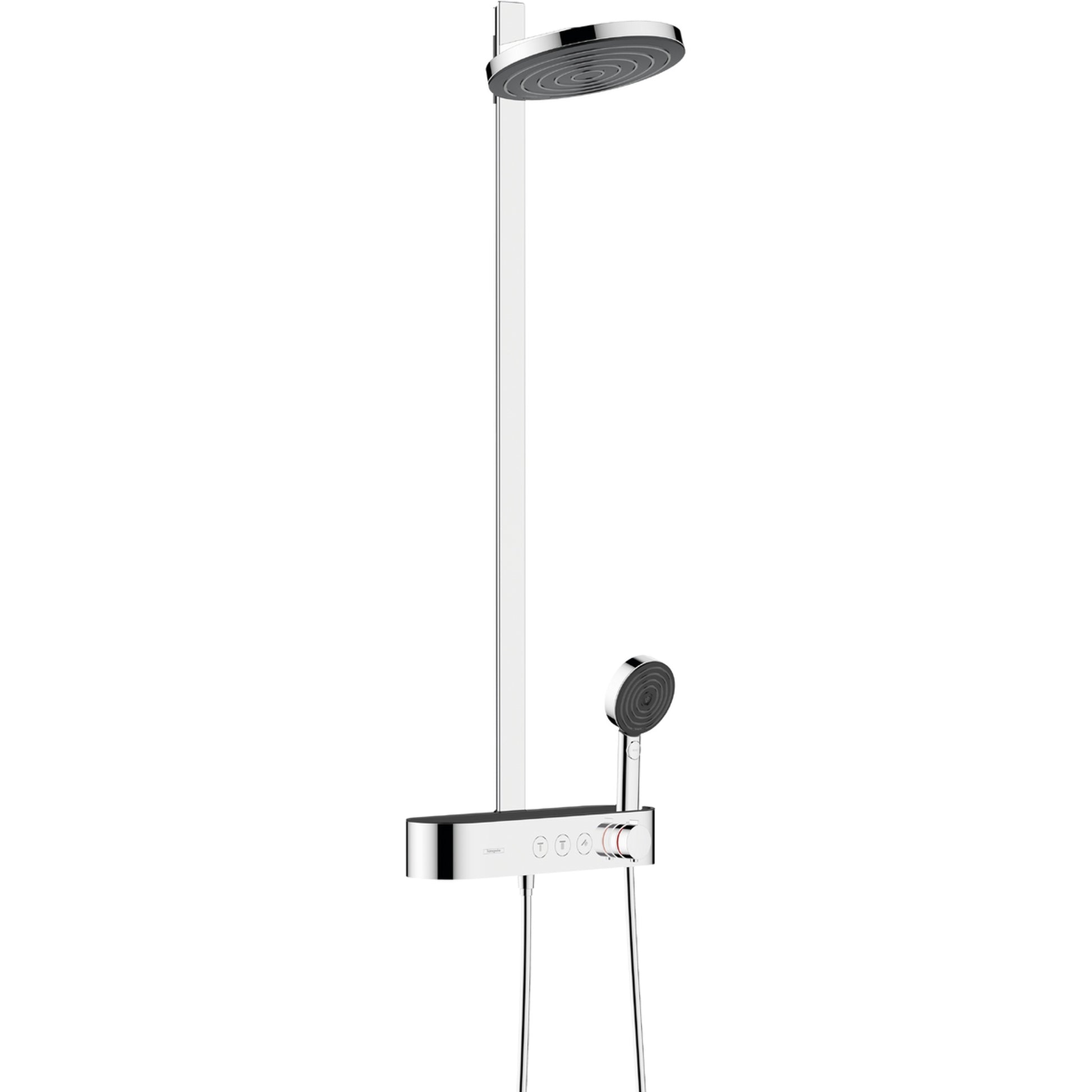 BATERIA WANNOWO-PRYSZNICOWA  PULSIFY S SREBRNY OD HANSGROHE 24240000