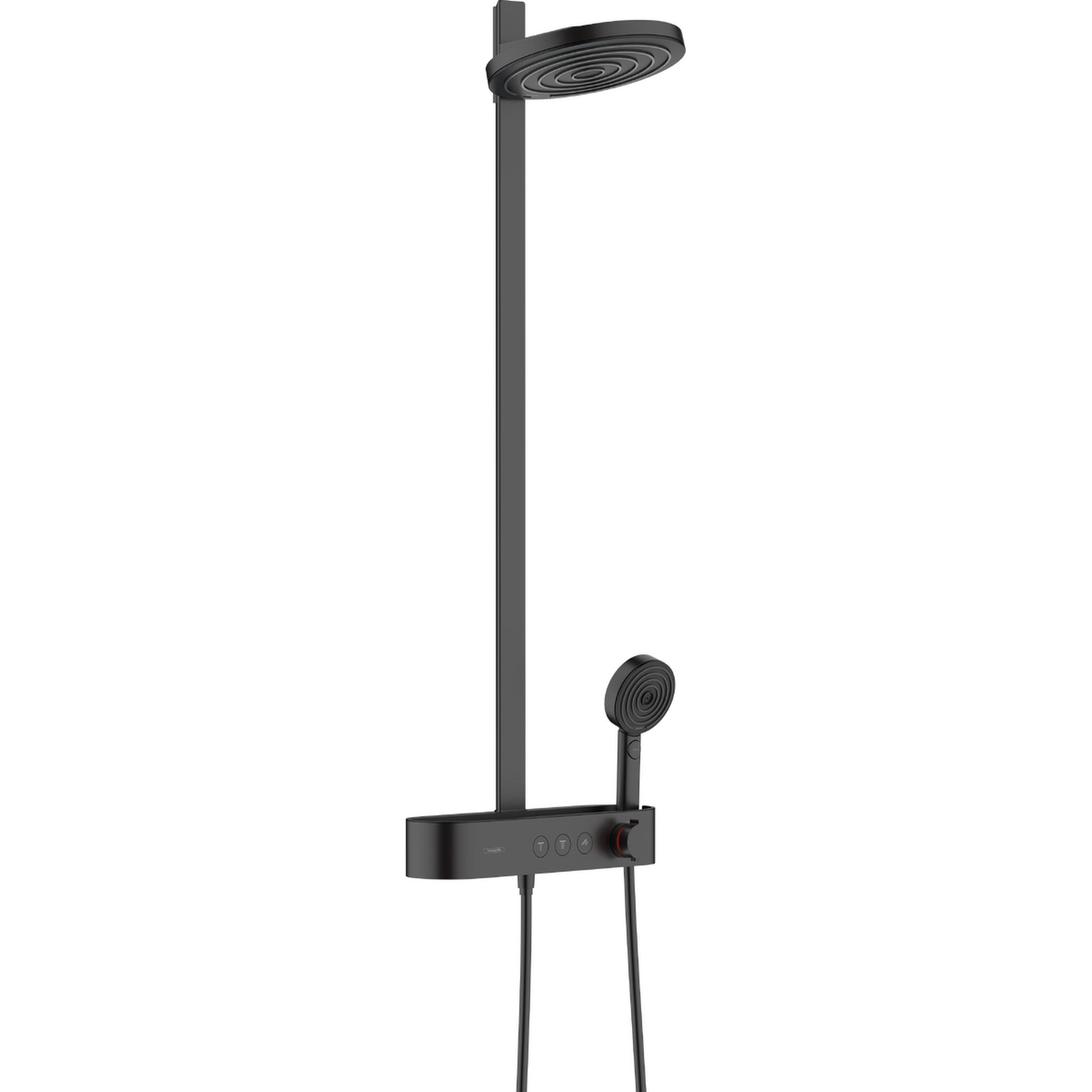 BATERIA WANNOWO-PRYSZNICOWA  PULSIFY S CZARNY OD HANSGROHE 24241670