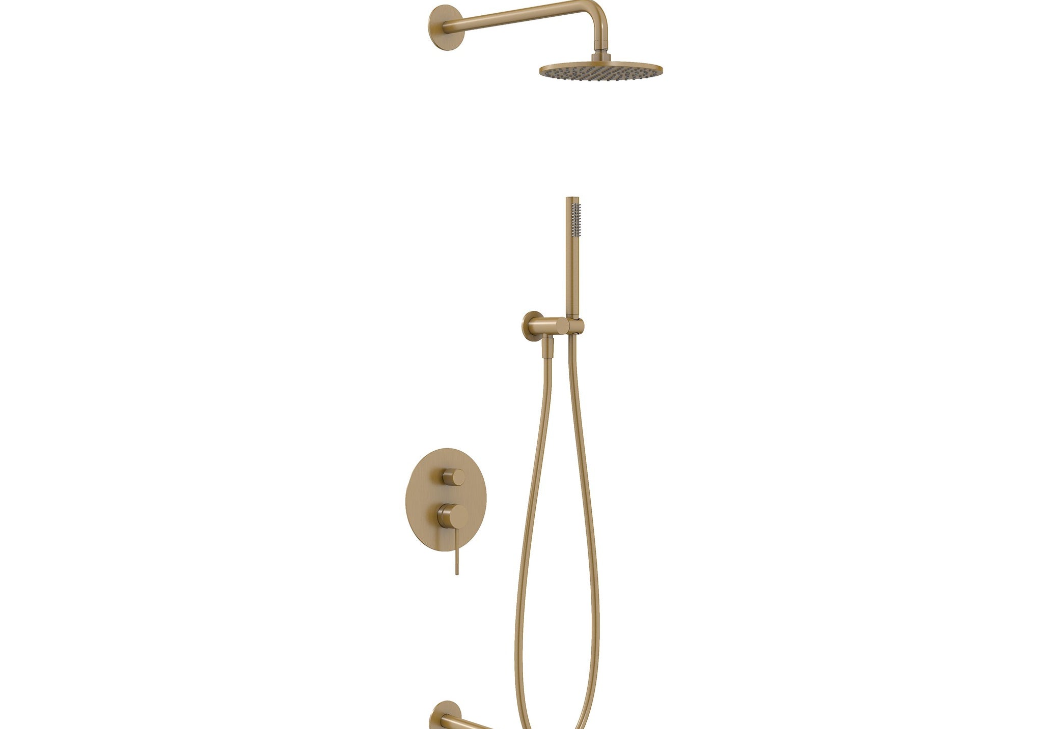 ZESTAW NATRYSKOWY PODTYNKOWY NORTHERN COPPER BRUSHED OD MOBI NZW4240CB