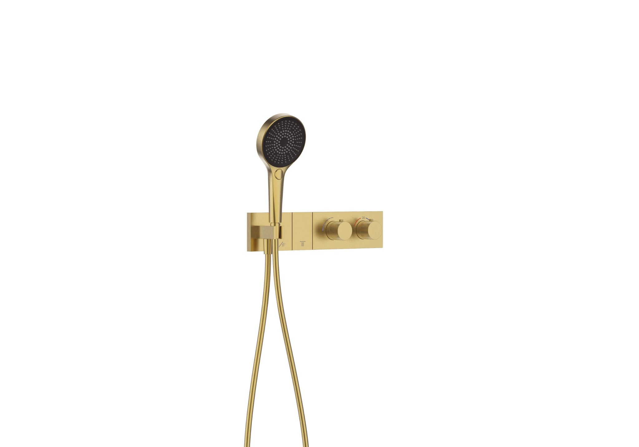 ZESTAW NATRYSKOWY PODTYNKOWY SWITCH SYSTEM GOLD BRUSHED OD MOBI GZP4260BG