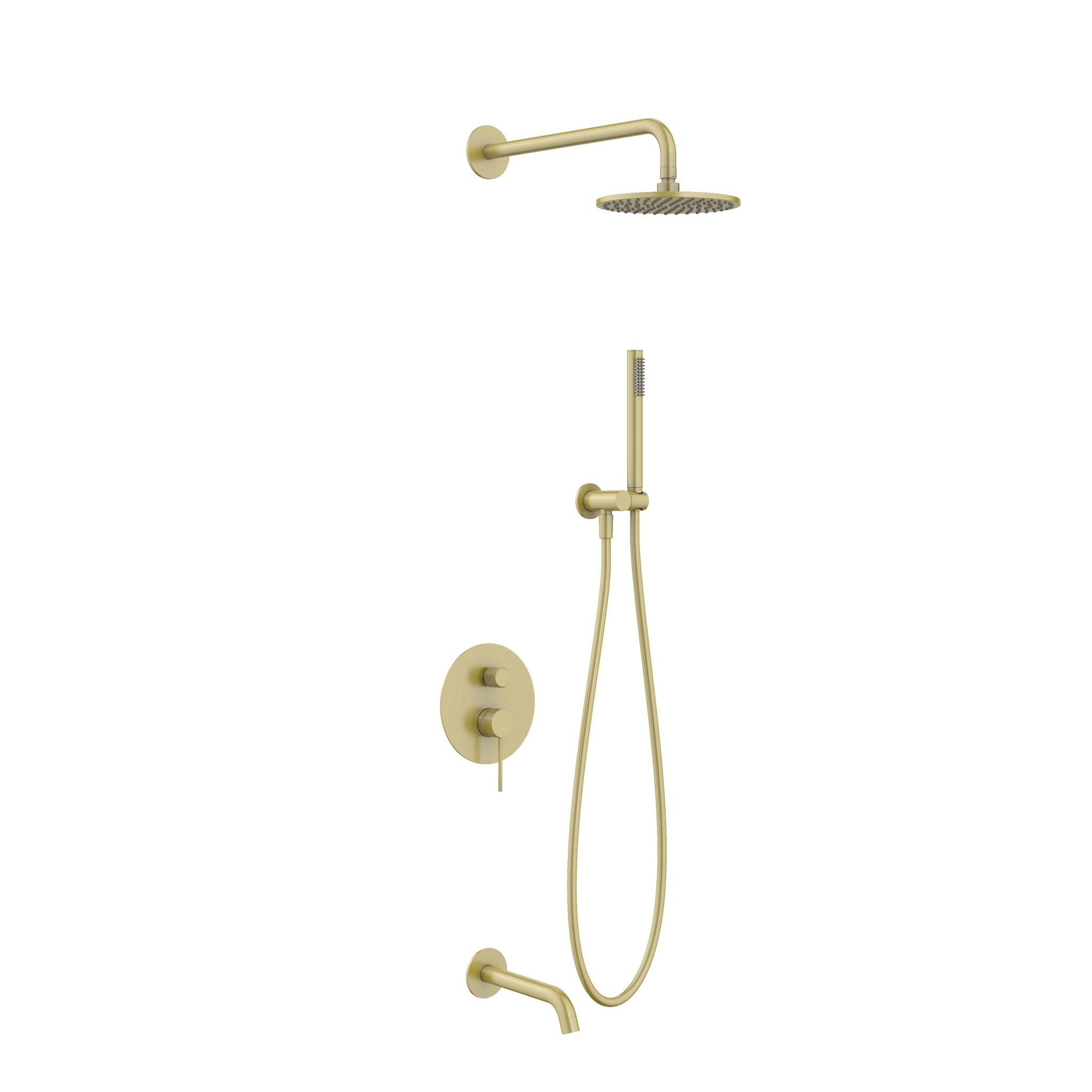 BATERIA PODTYNKOWA SWITCH SYSTEM GOLD BRUSHED OD MOBI