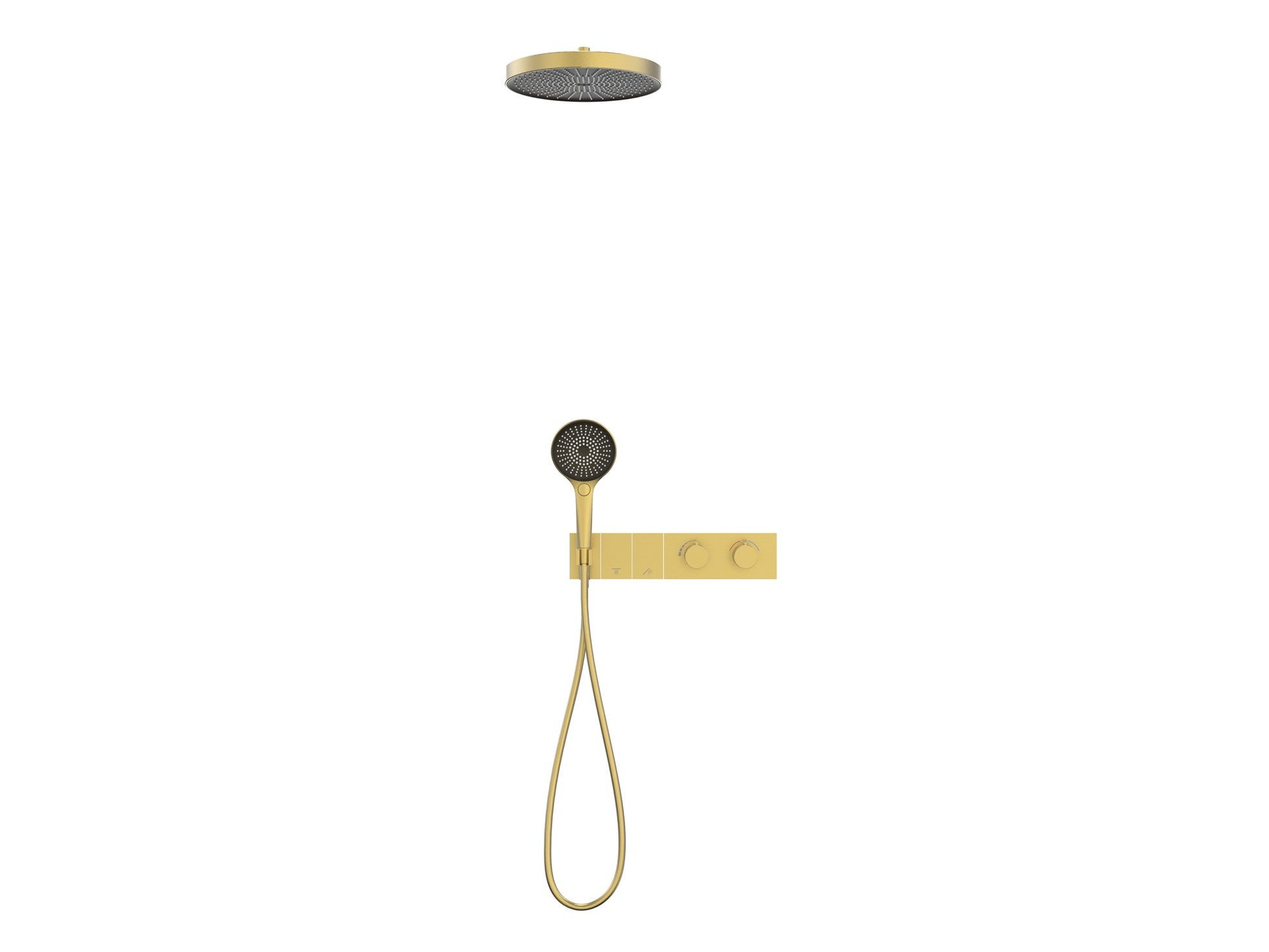 BATERIA PODTYNKOWA SWITCH SYSTEM GOLD BRUSHED OD MOBI