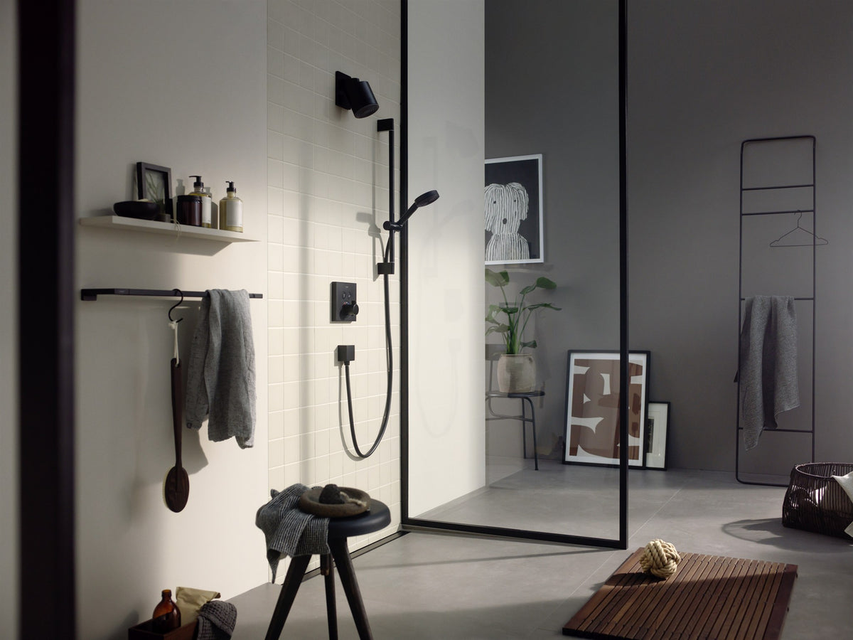 BATERIA NATYNKOWA PULSIFY CZARNY OD HANSGROHE 24139670