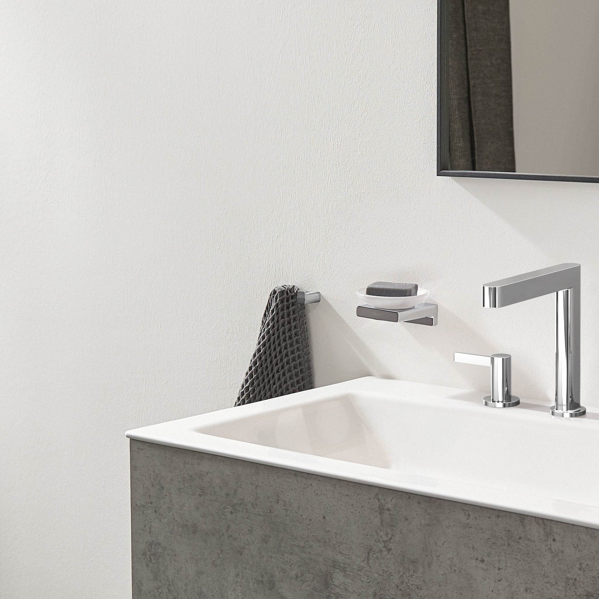 WIESZAK  ADDSTORIS Q SREBRNY OD HANSGROHE 41755000