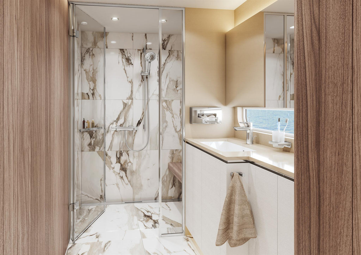 WIESZAK  ADDSTORIS Q SREBRNY OD HANSGROHE 41755000