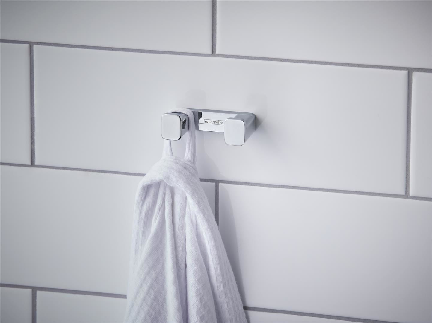 WIESZAK  ADDSTORIS Q SREBRNY OD HANSGROHE 41755000