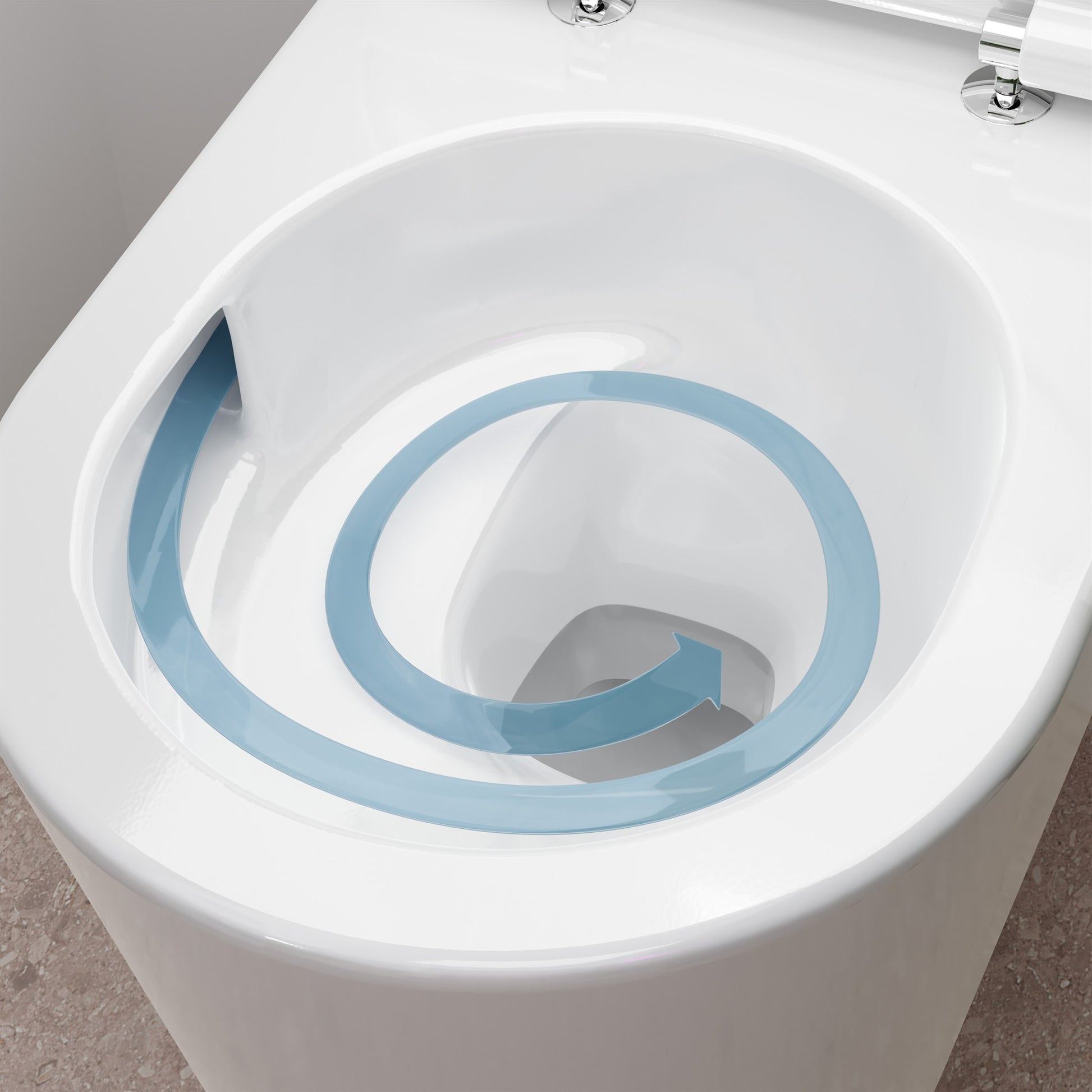MISKA WC WISZĄCA ELUPURA S BIAŁY OD HANSGROHE 62024450